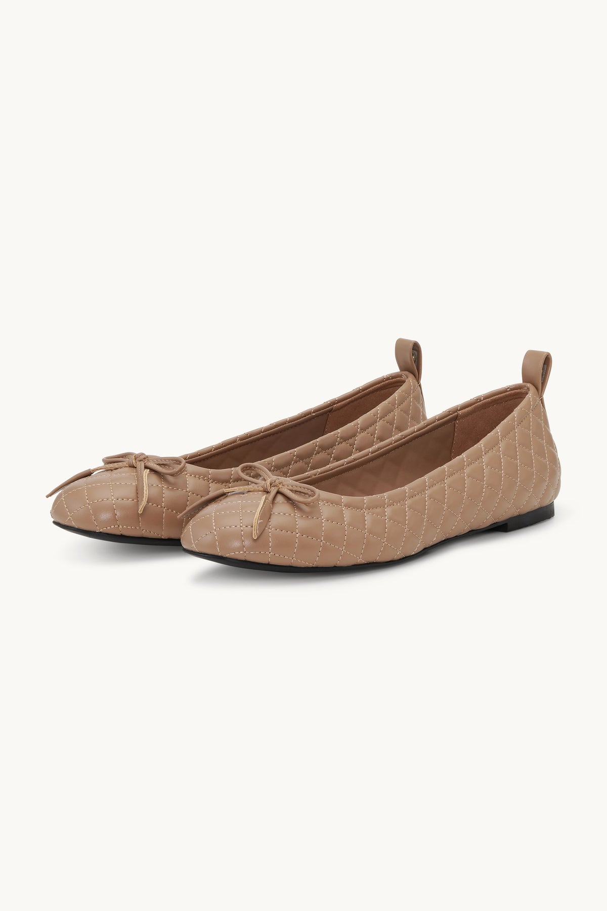 Quilted Ballerina - Clay Black