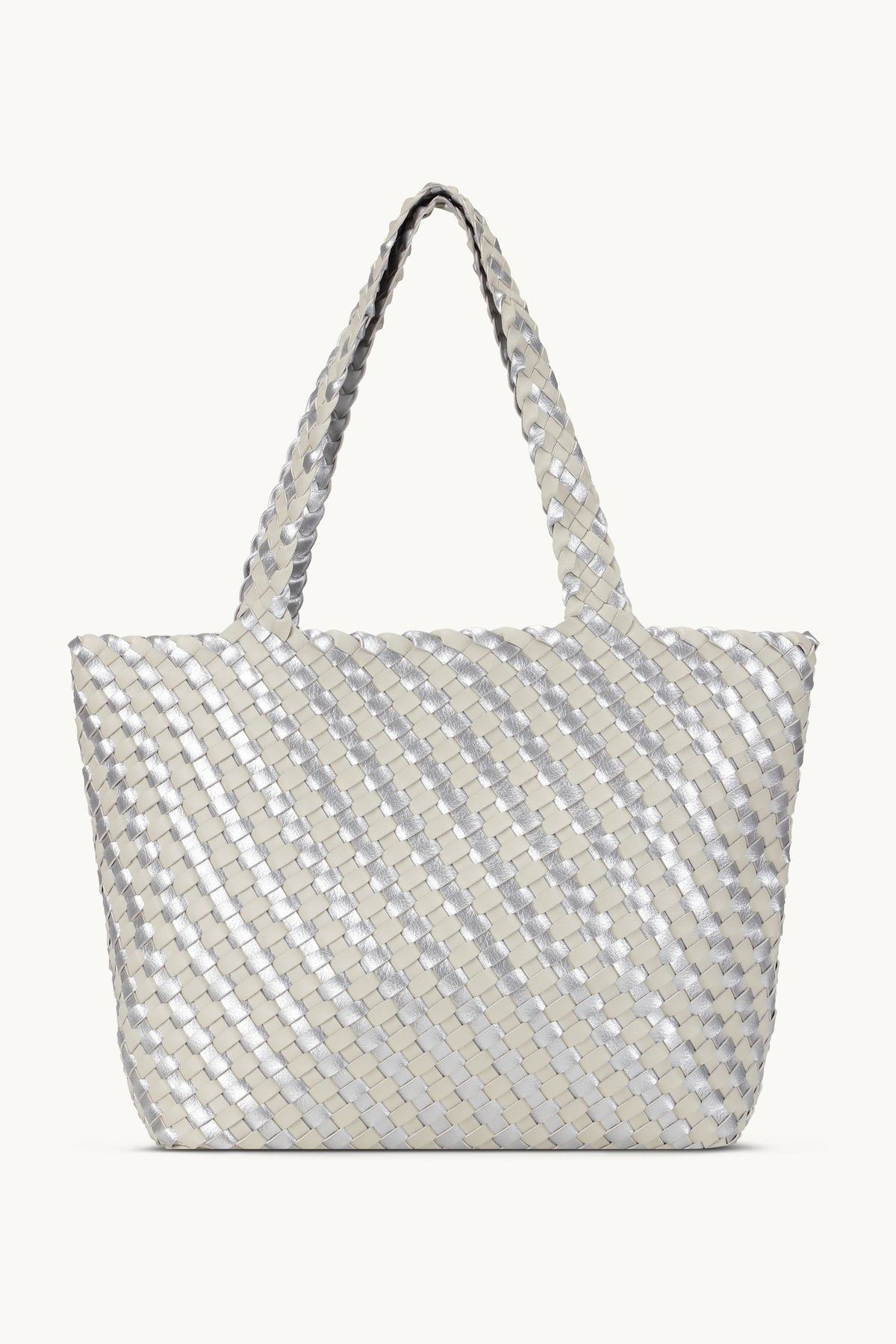 Braided - Milk Creme Silver