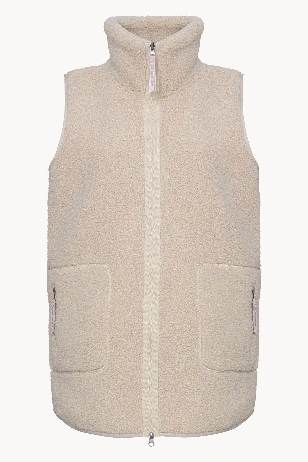 Long Soft Pile Vest with Zipper - Kit