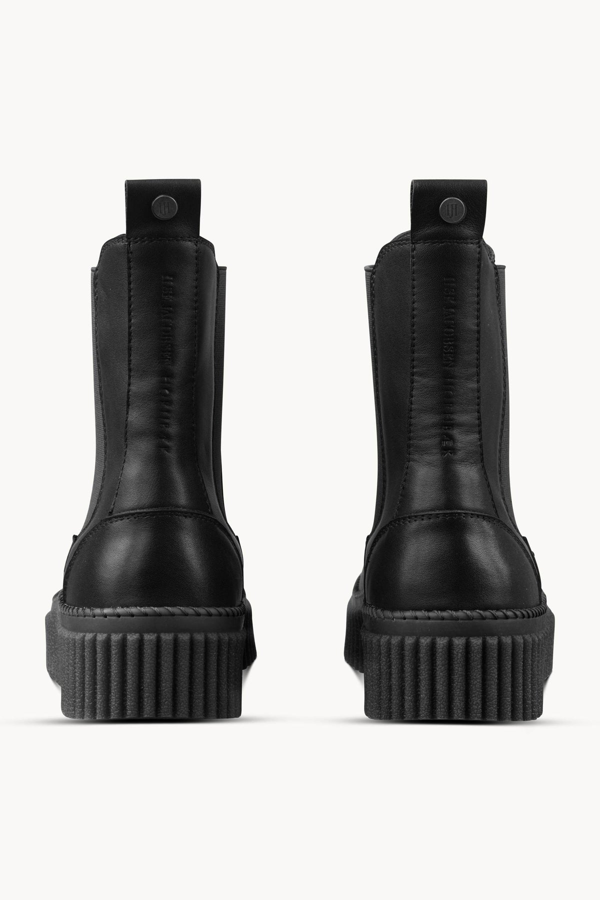 Leather Chelsea Boots - Black Black