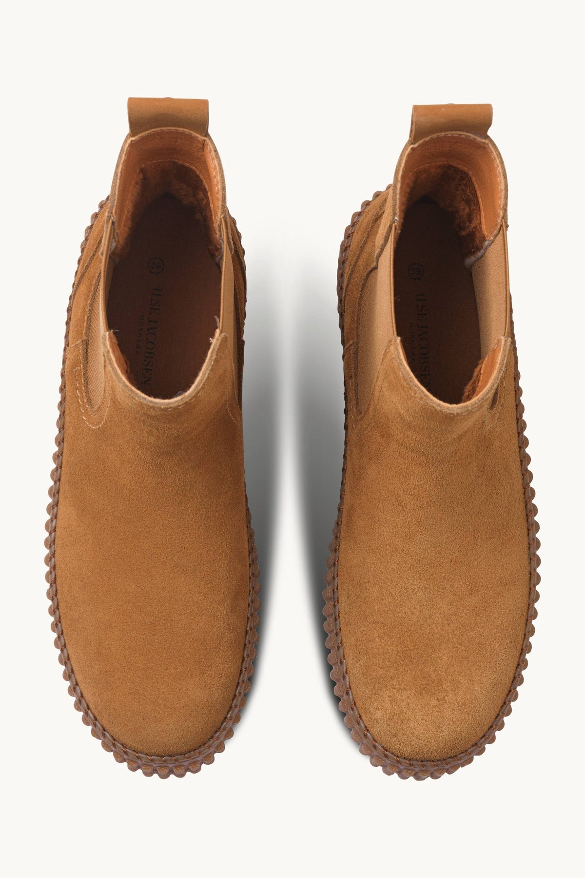 Suede Chelsea Boots - Cashew Clay