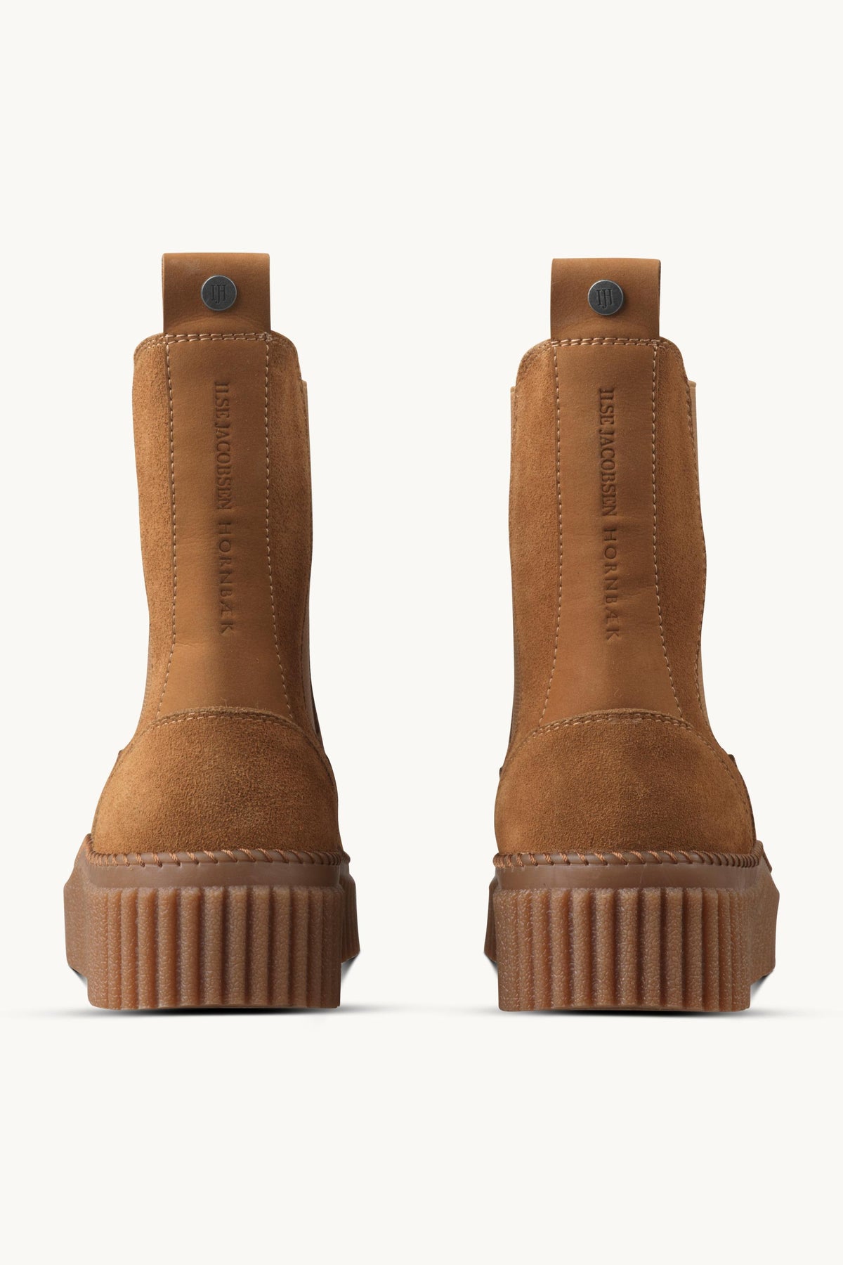 Suede Chelsea Boots - Cashew Clay