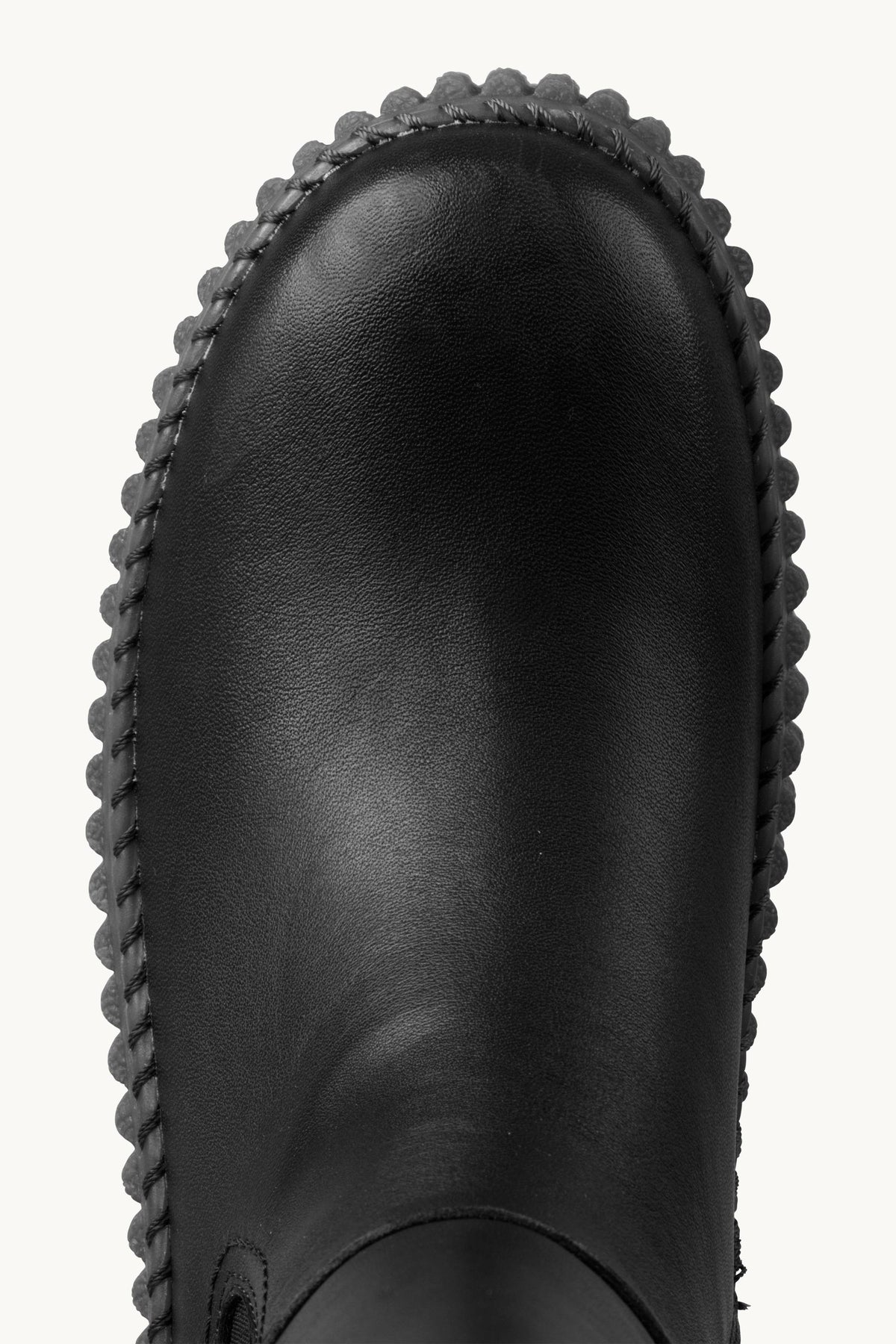 Tall Leather Chelsea Boots - Black Black