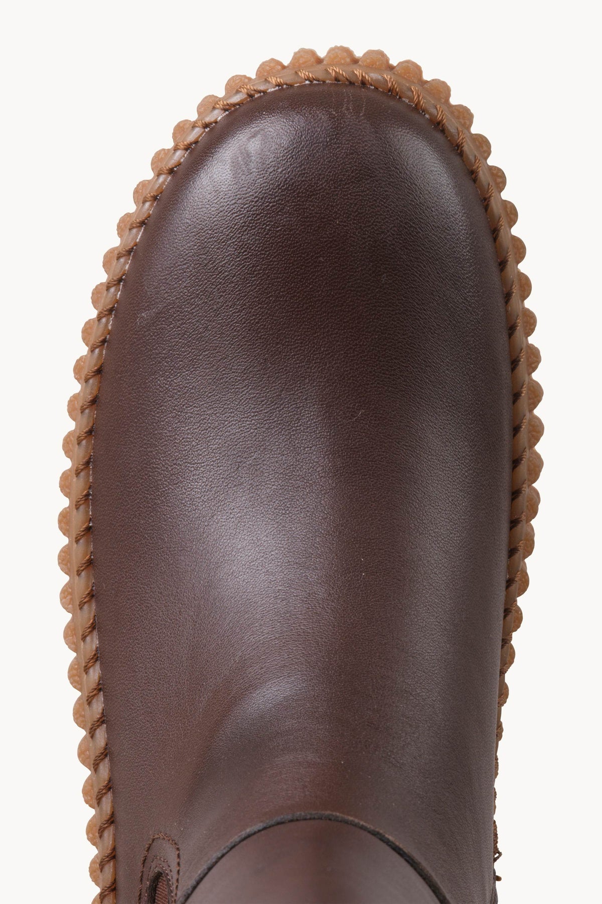 Tall Leather Chelsea Boots - Brown Clay