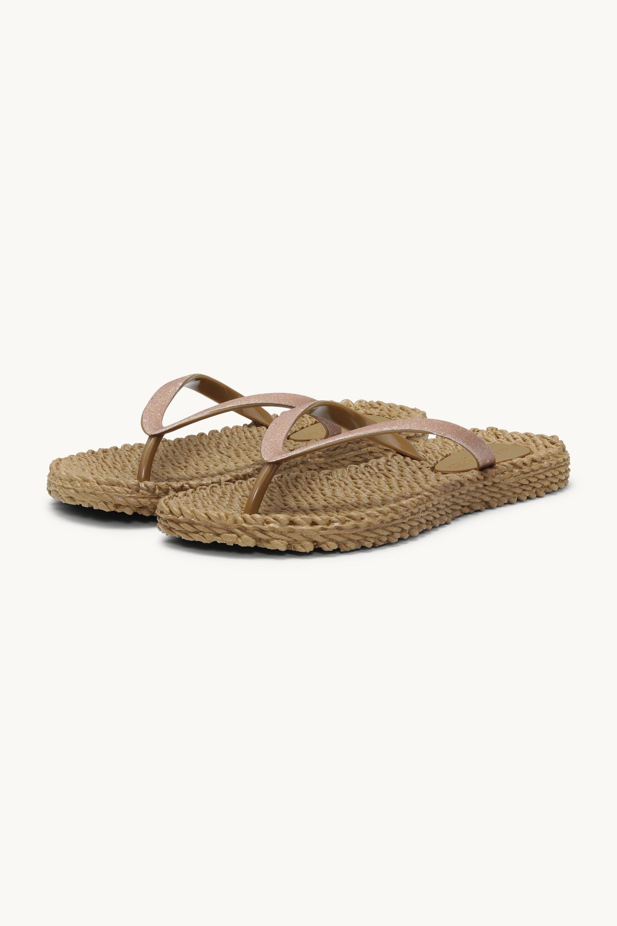 Flip Flops with Glitter - Goldy