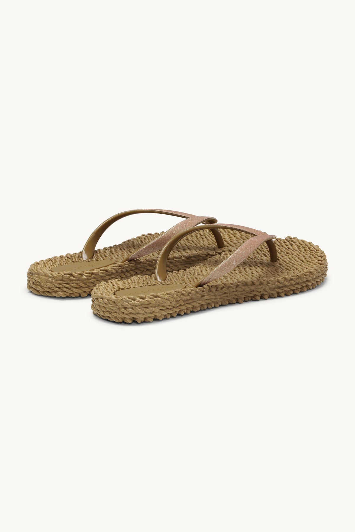 Flip Flops with Glitter - Goldy