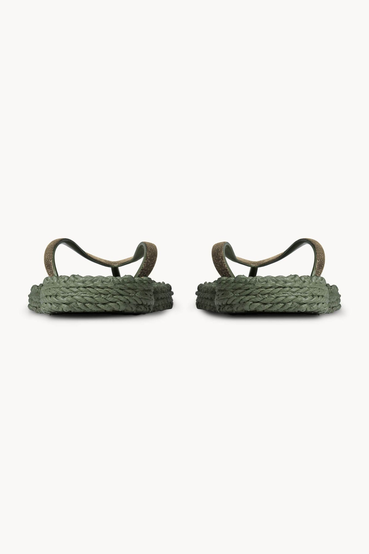 Flip Flops with Glitter - Army