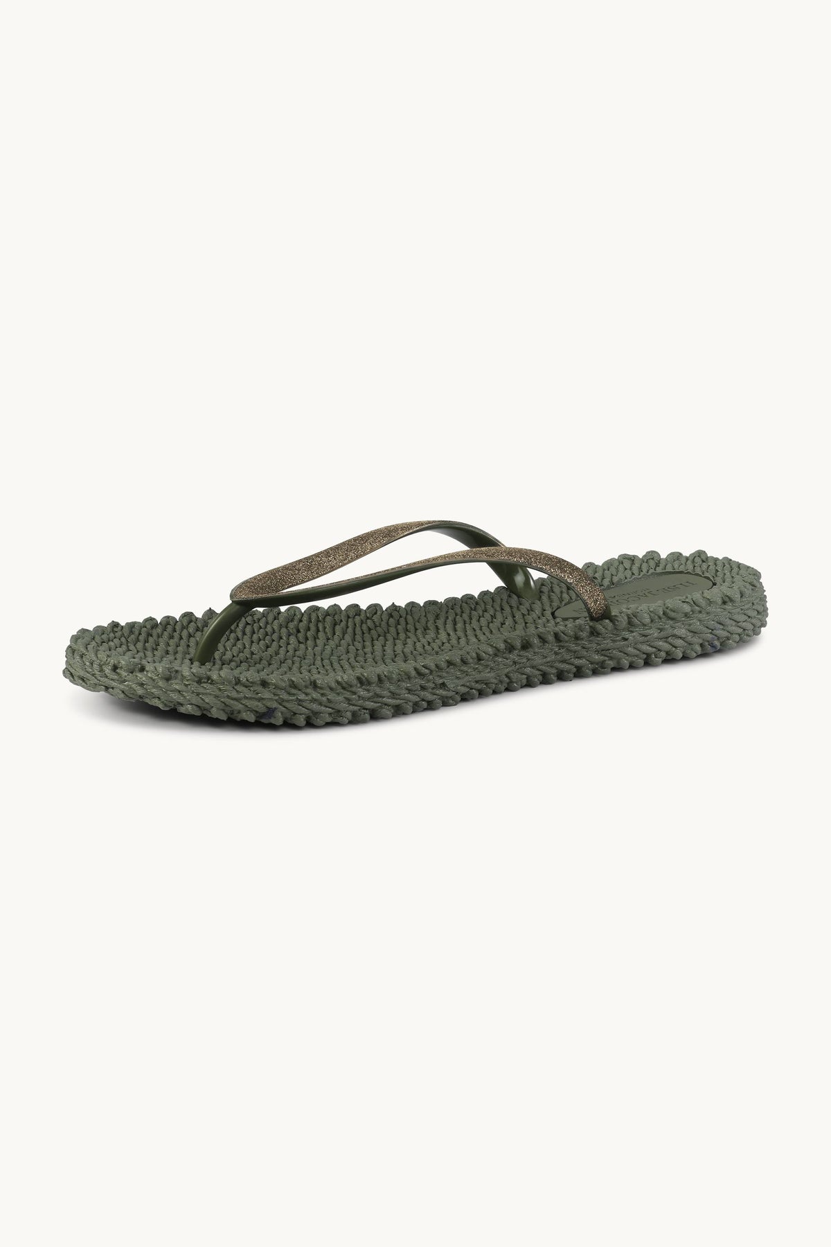 Flip Flops with Glitter - Army