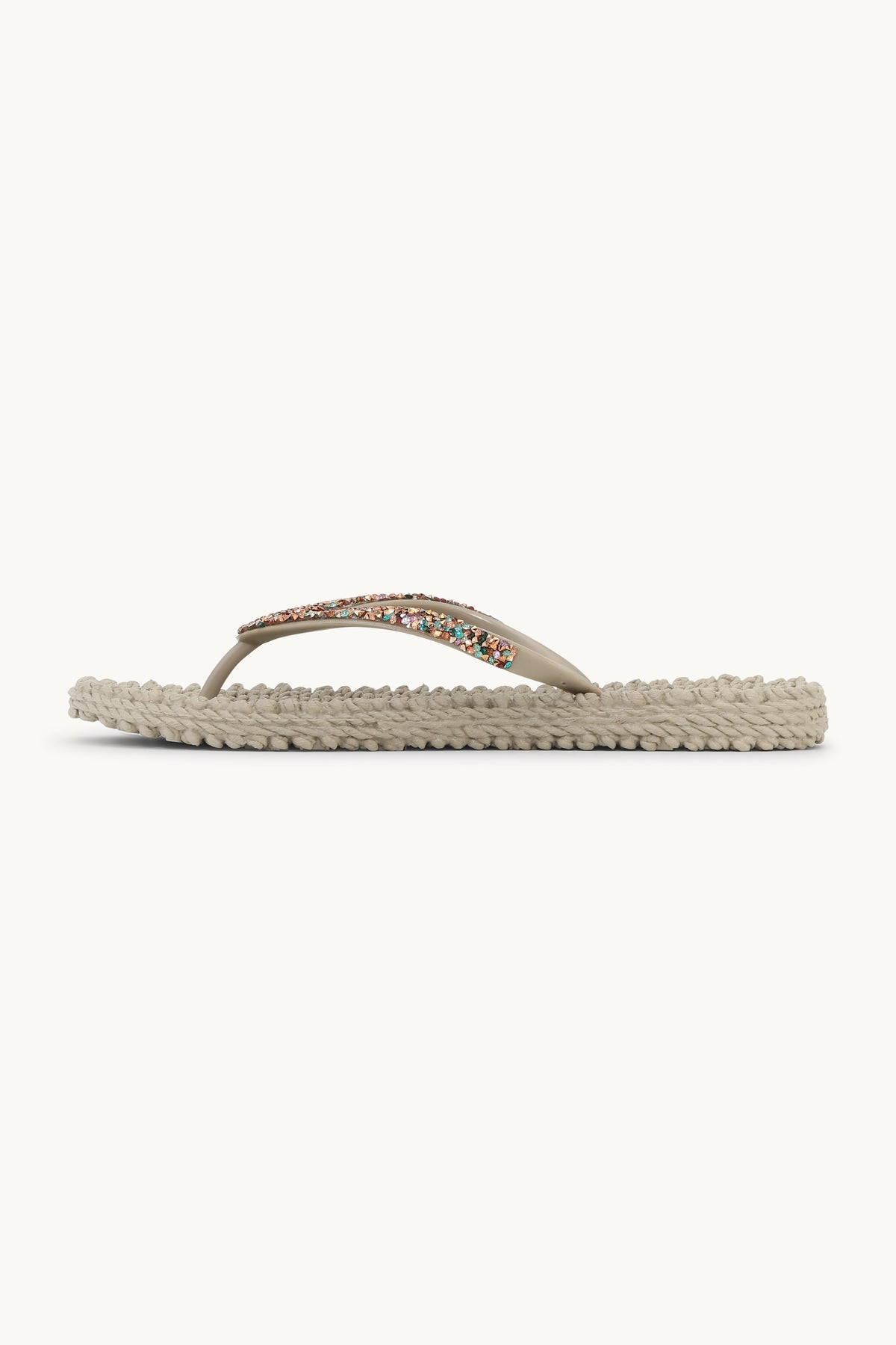 Flip-flops with Rhinestone-embellished Straps - Atmosphere