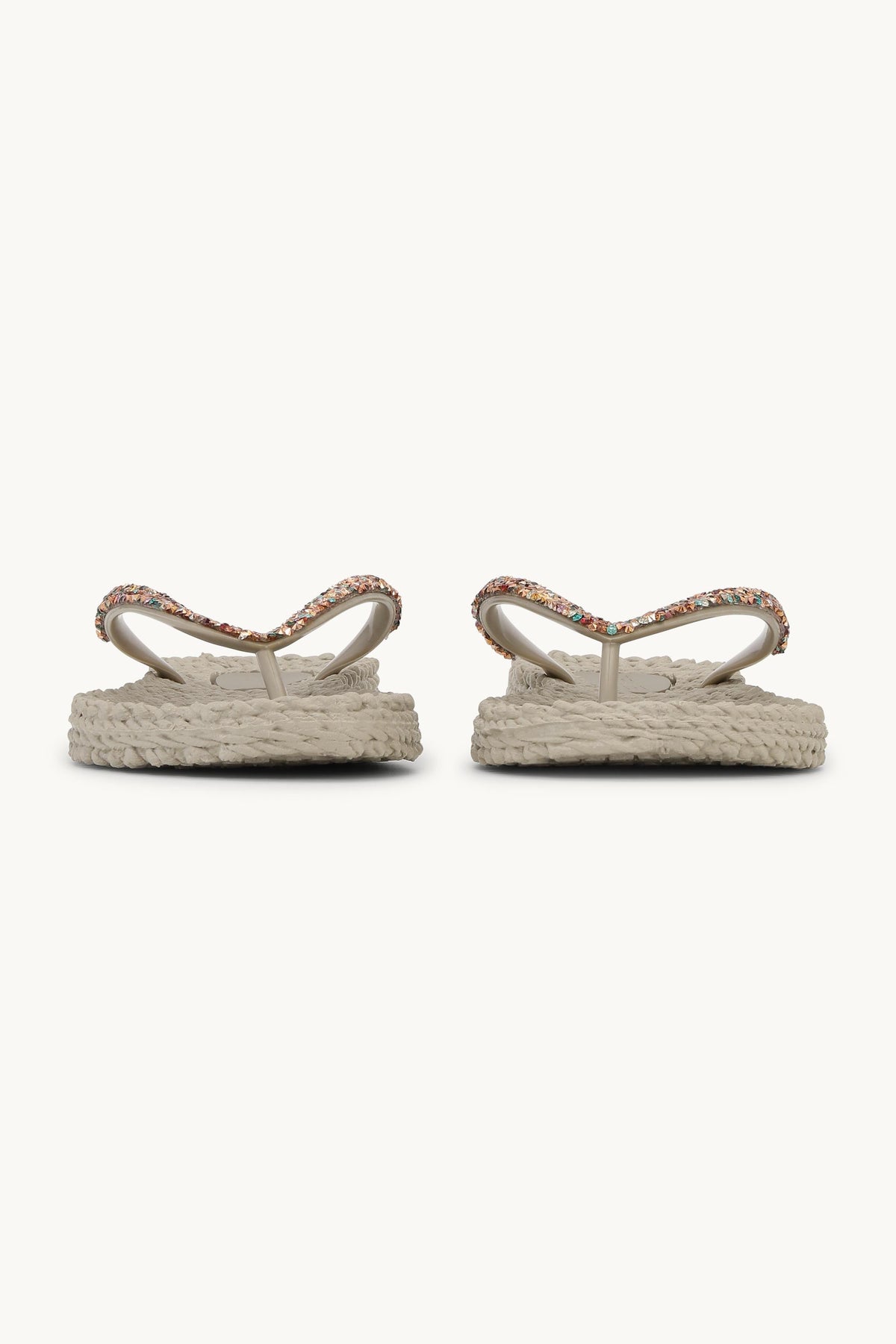 Flip-flops with Rhinestone-embellished Straps - Atmosphere