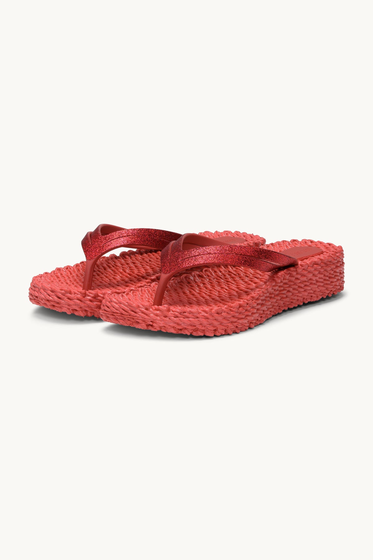 Flip Flops On Platform Sole - Baked Apple