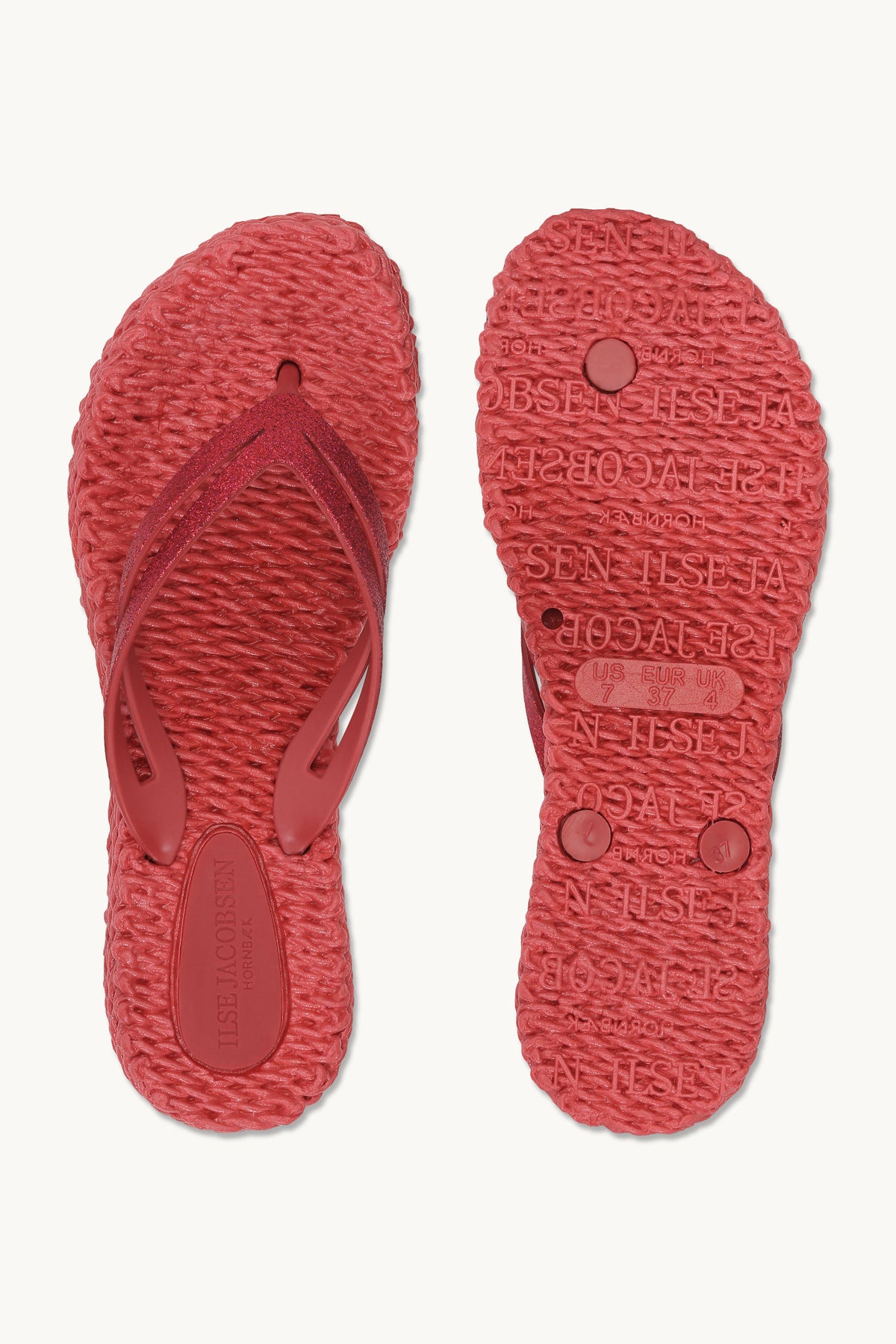 Flip Flops On Platform Sole - Baked Apple
