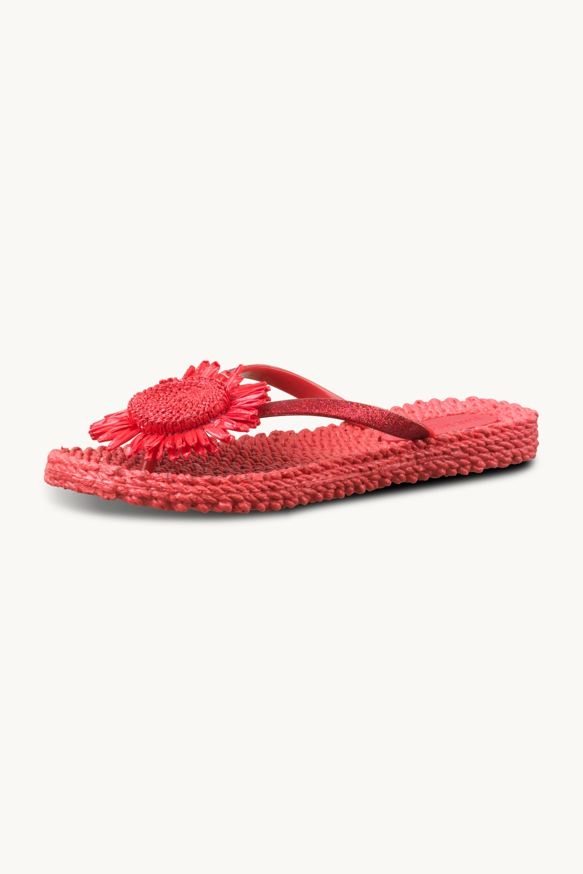 Flip Flops with Flower - Baked Apple