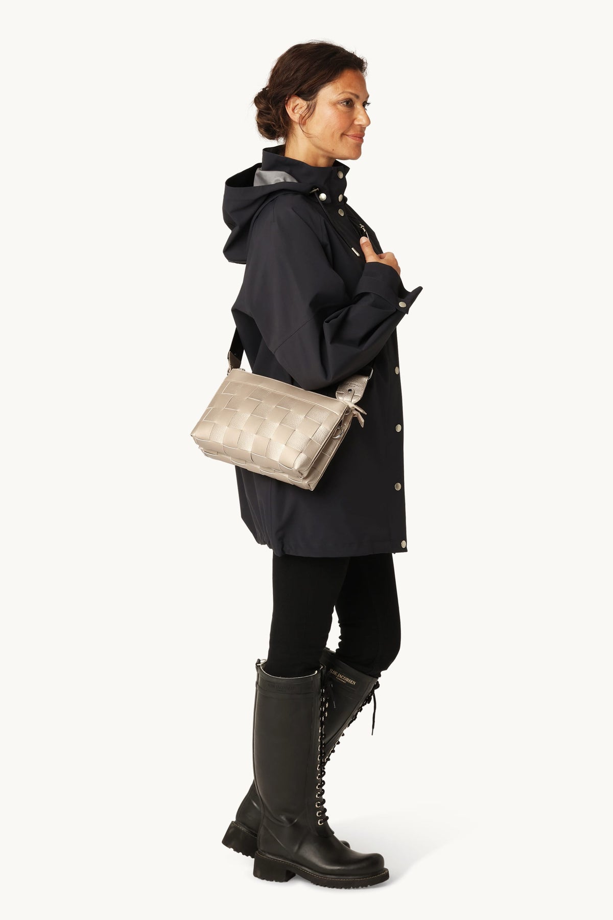 Braided Cross-Body - Platin
