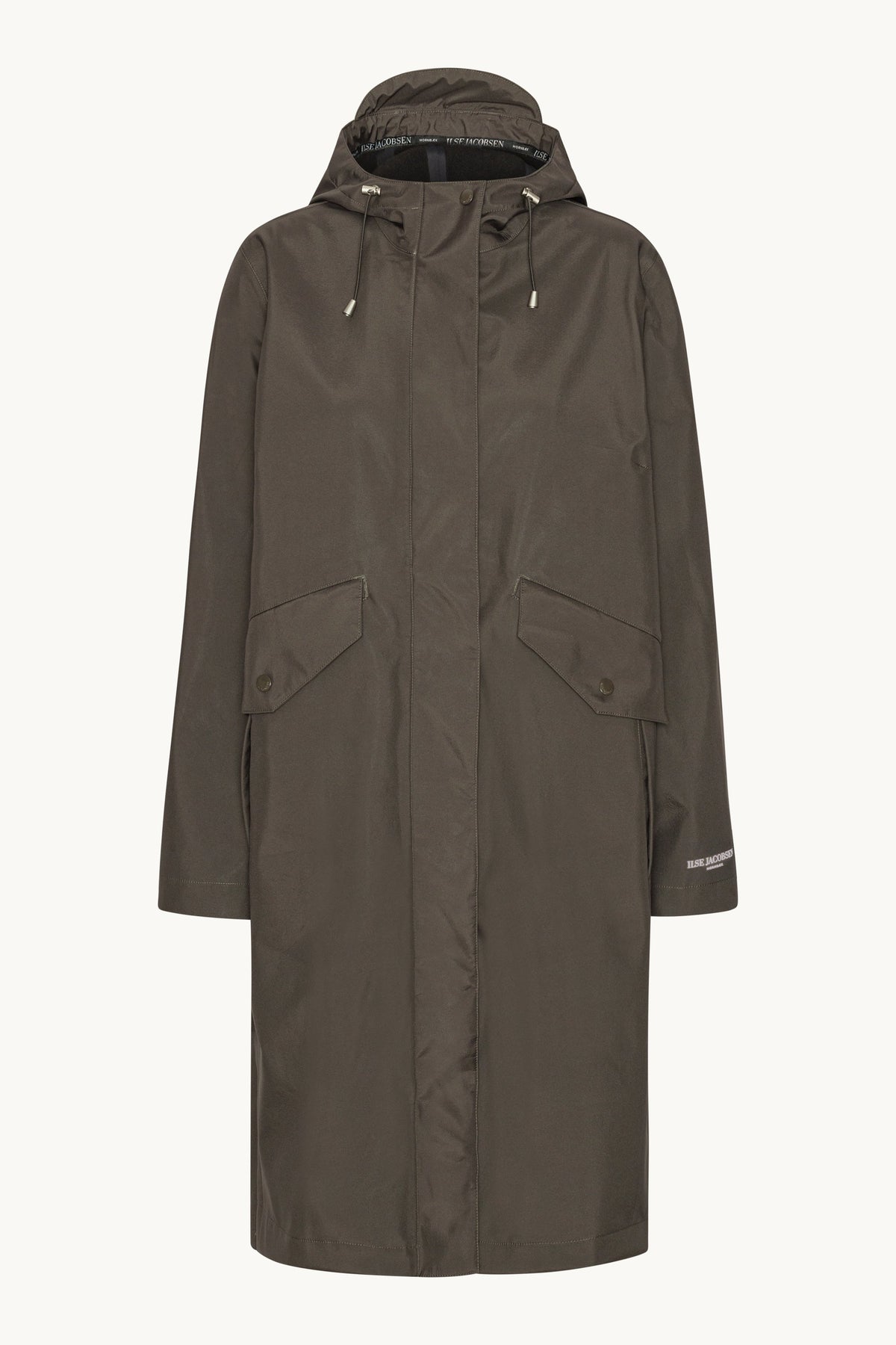 Long Softshell Raincoat - Wren