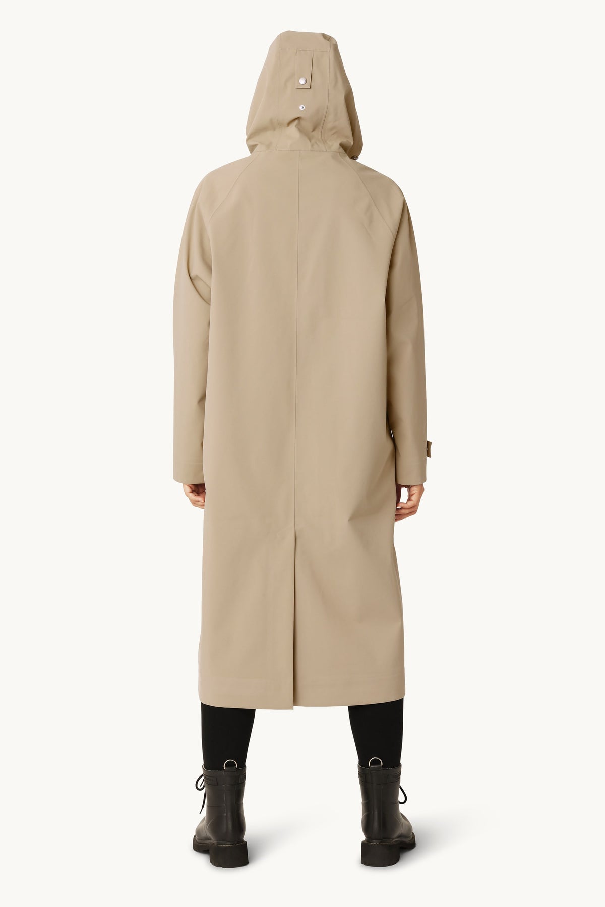 Long Rain Coat - Greige