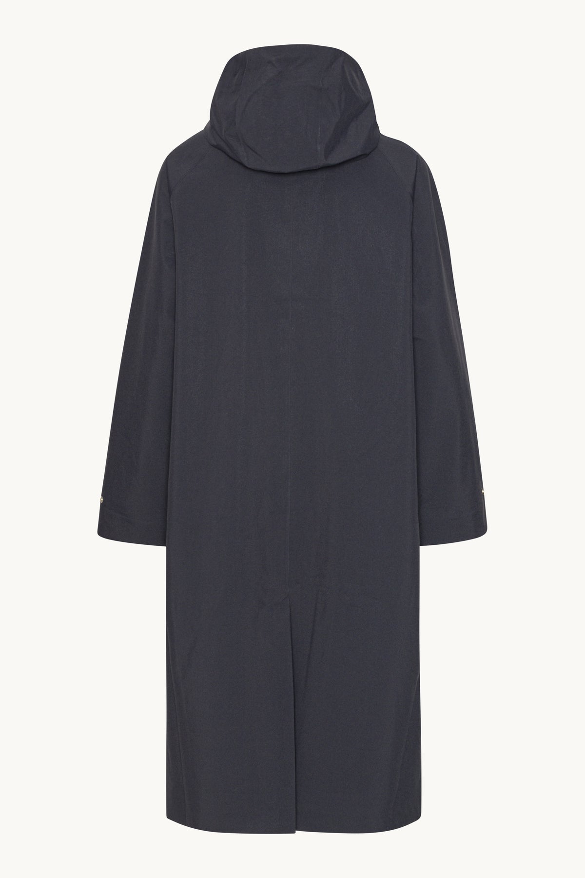 Long Rain Coat - Dark Indigo