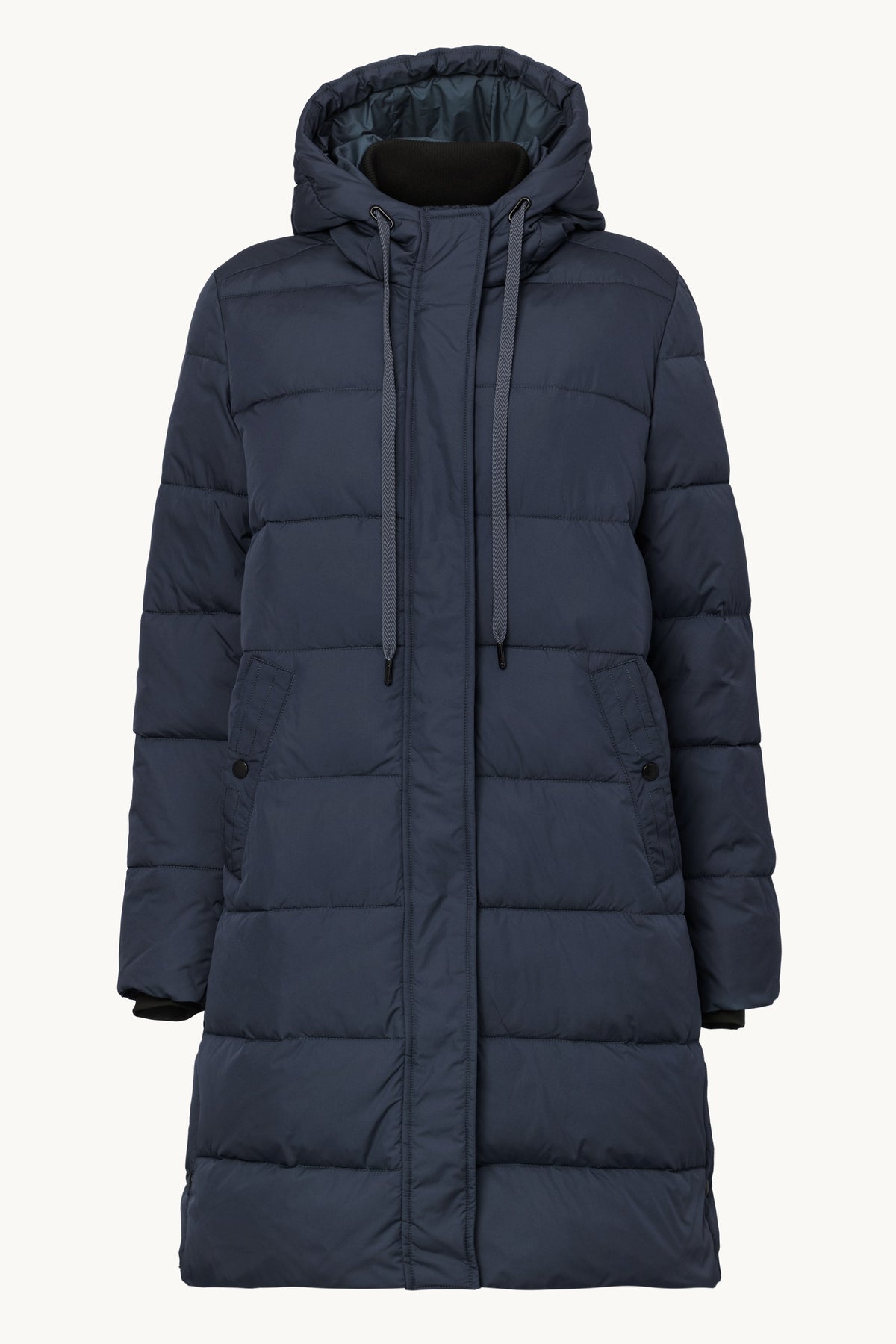 Padded Coat - Dark Indigo