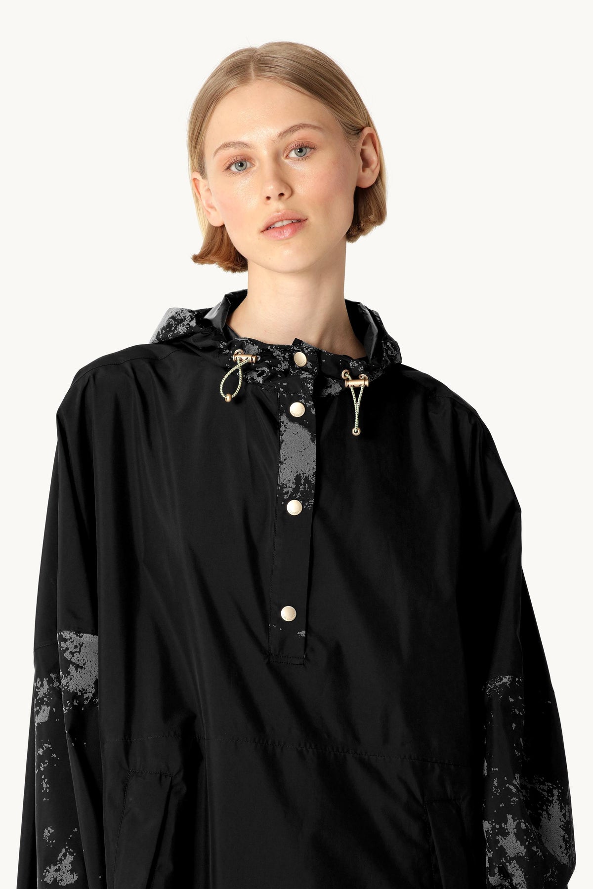 Poncho Raincoat - Black