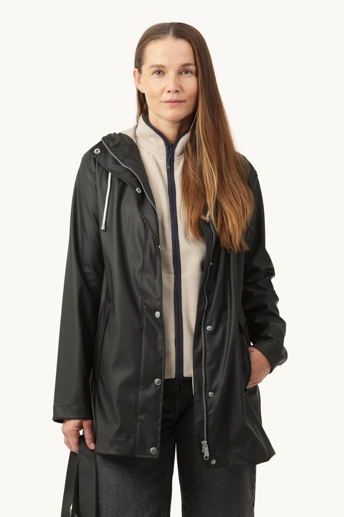 Short Rain Jacket - Black Beauty