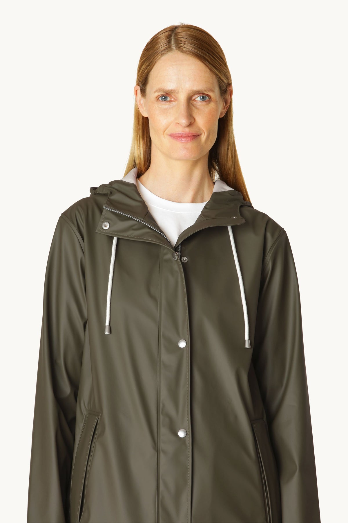 Short Rain Jacket - Army