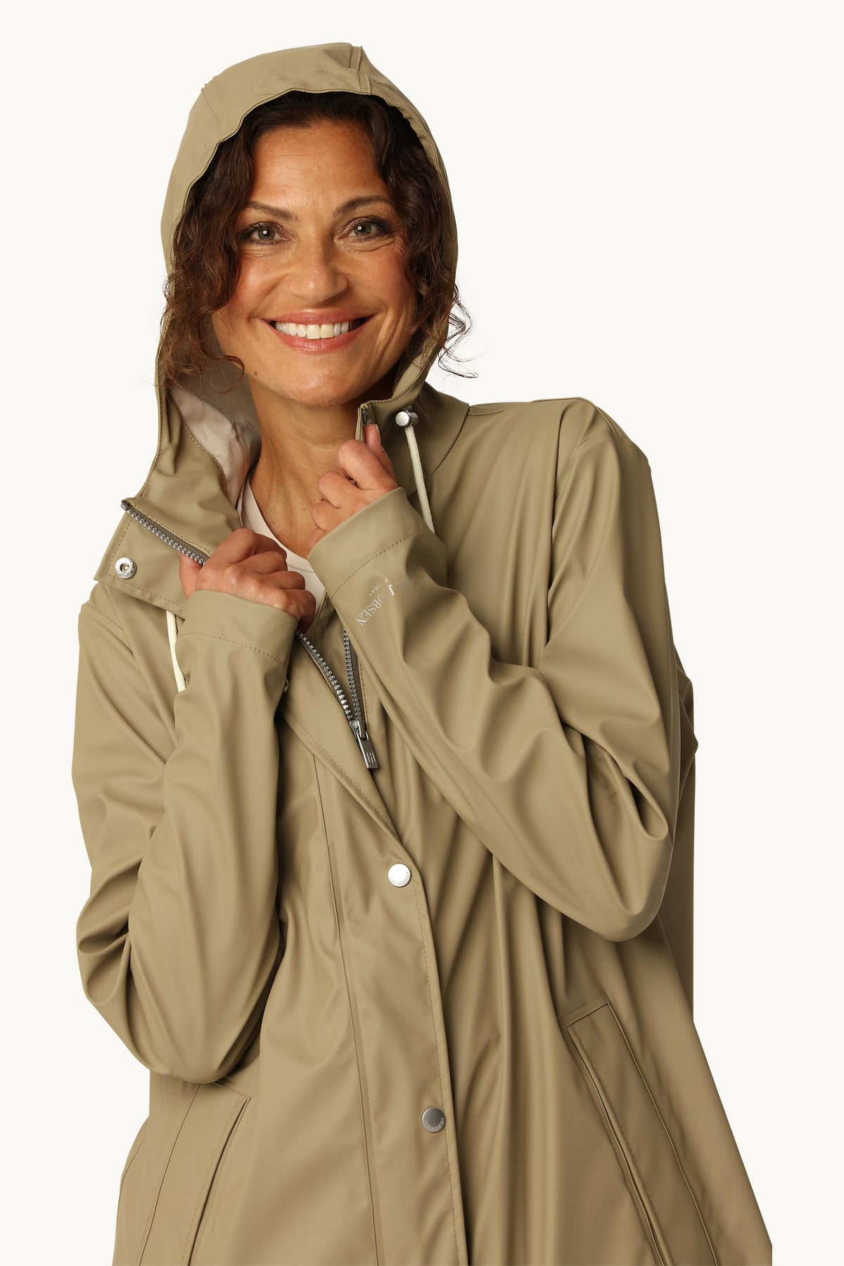 Short Rain Jacket - Coriander