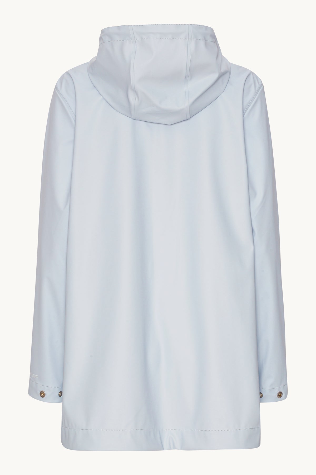 Short Raincoat with Hood - Heather