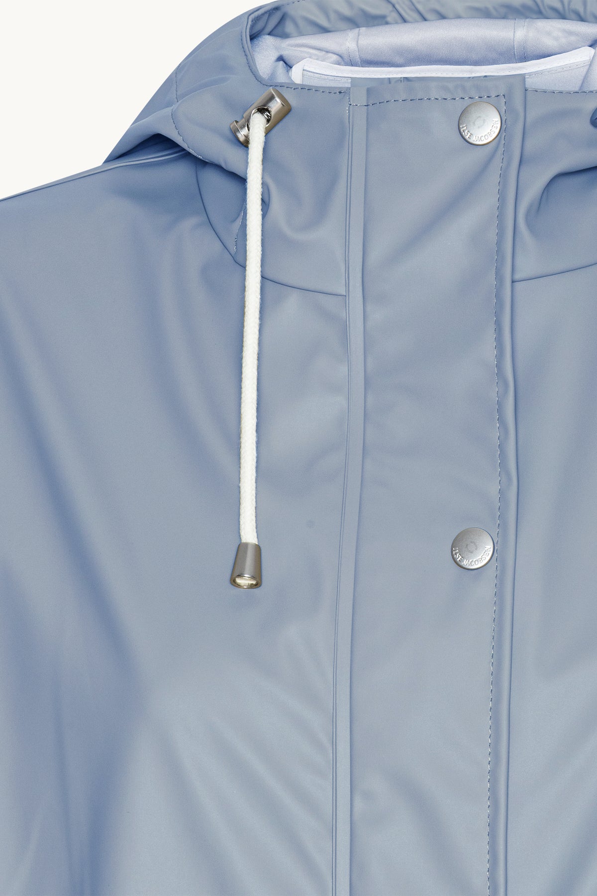 Short Rain Jacket - Grey Blue