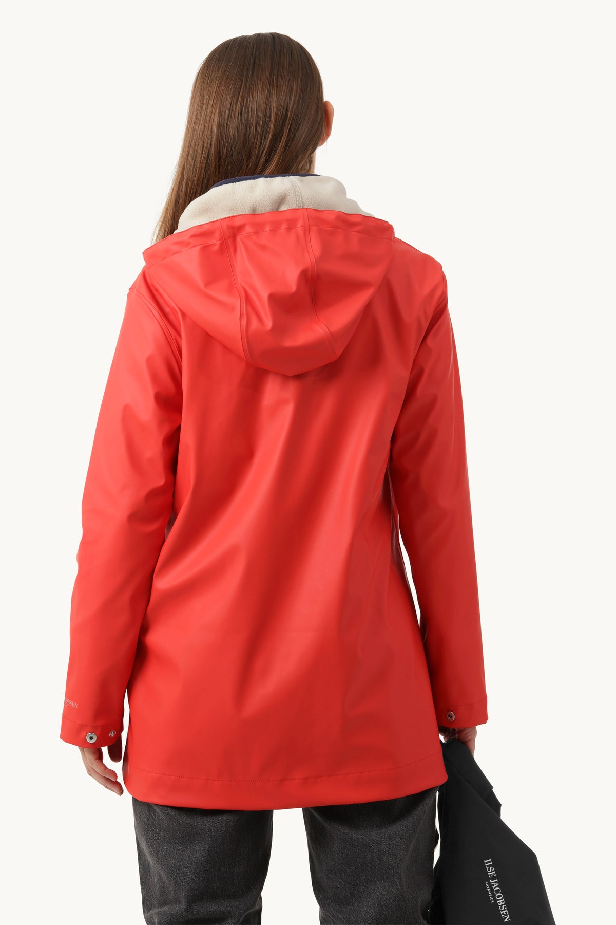 Short Rain Jacket - Fire