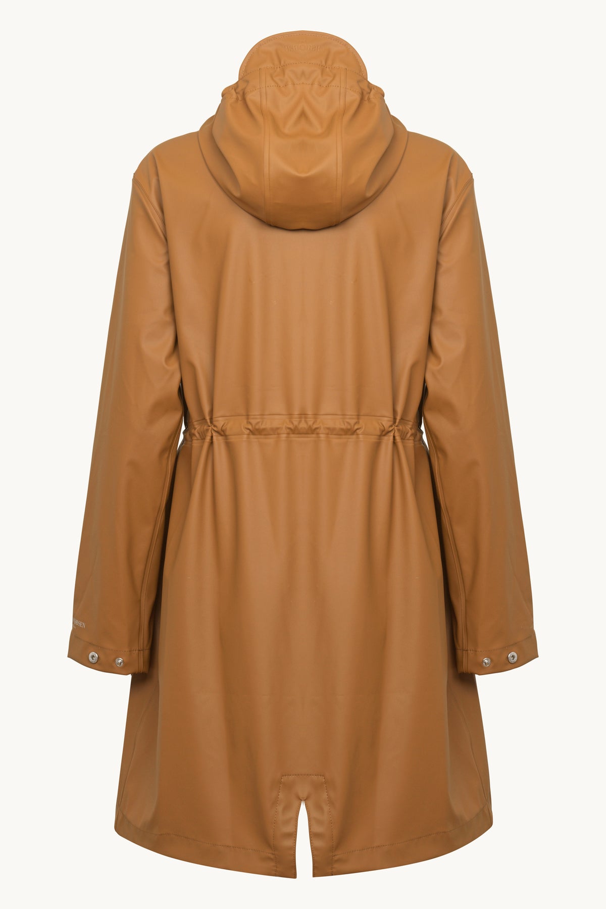 Long Parka Rain Jacket - Toffee