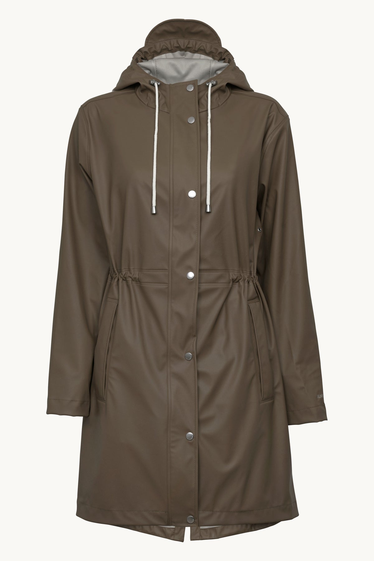 Long Parka Rain Jacket - Wren