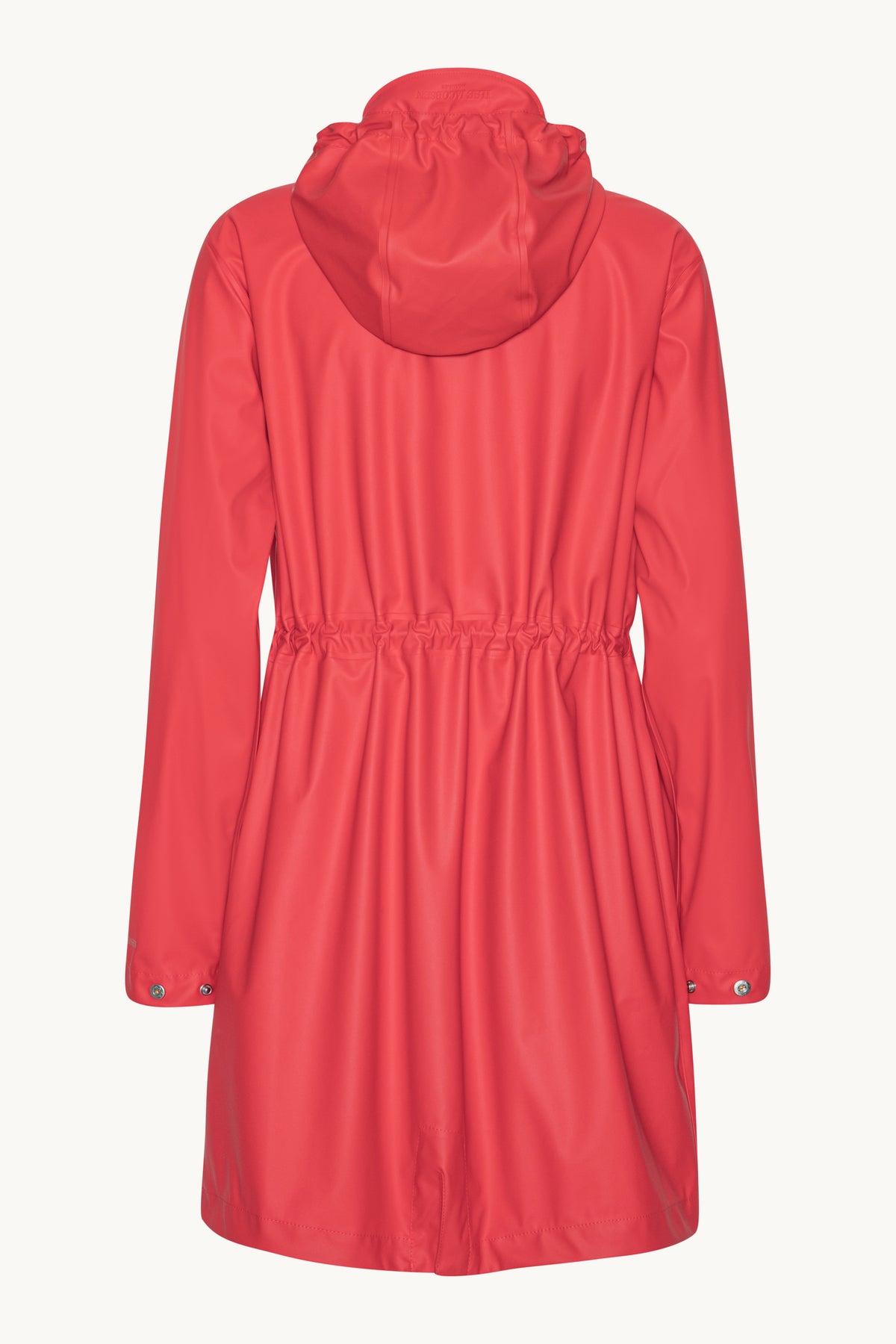 Long Parka Rain Jacket with Hood - Baked Apple