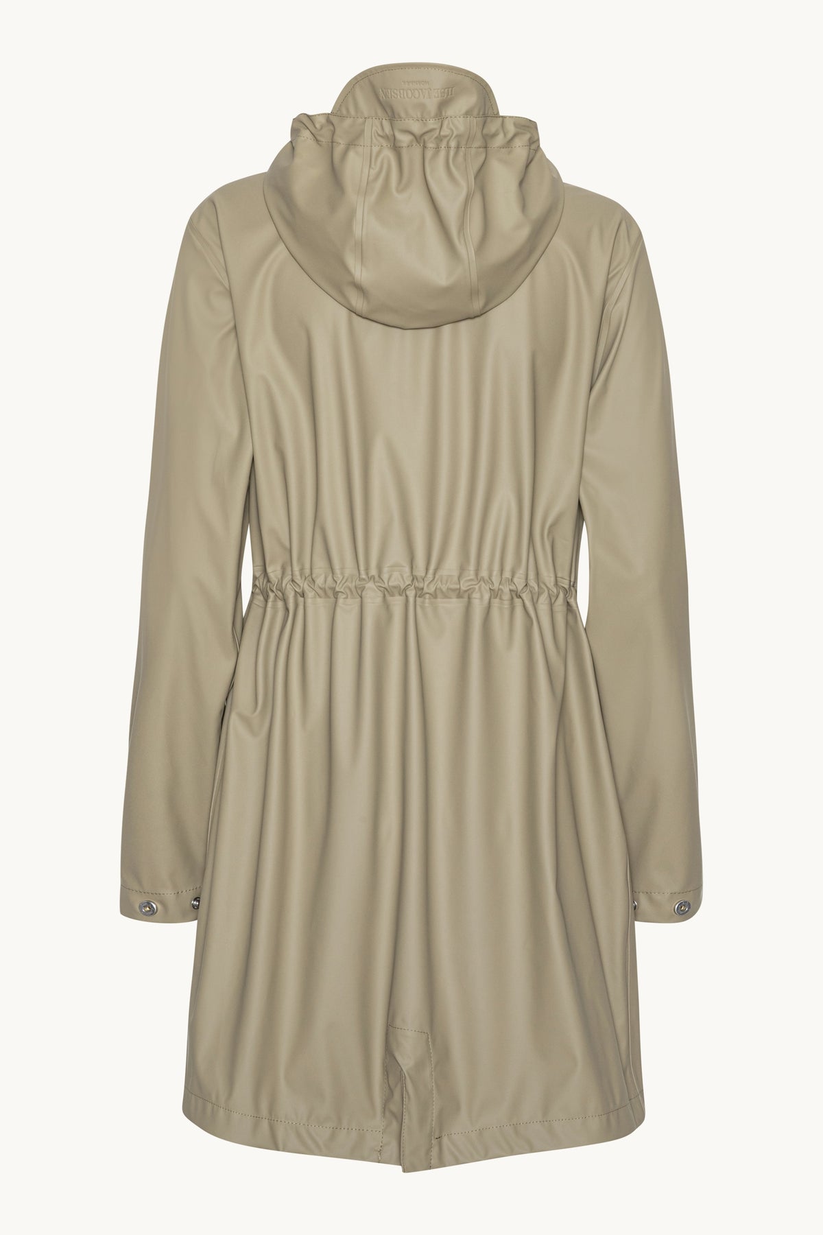 Long Parka Rain Jacket - Coriander