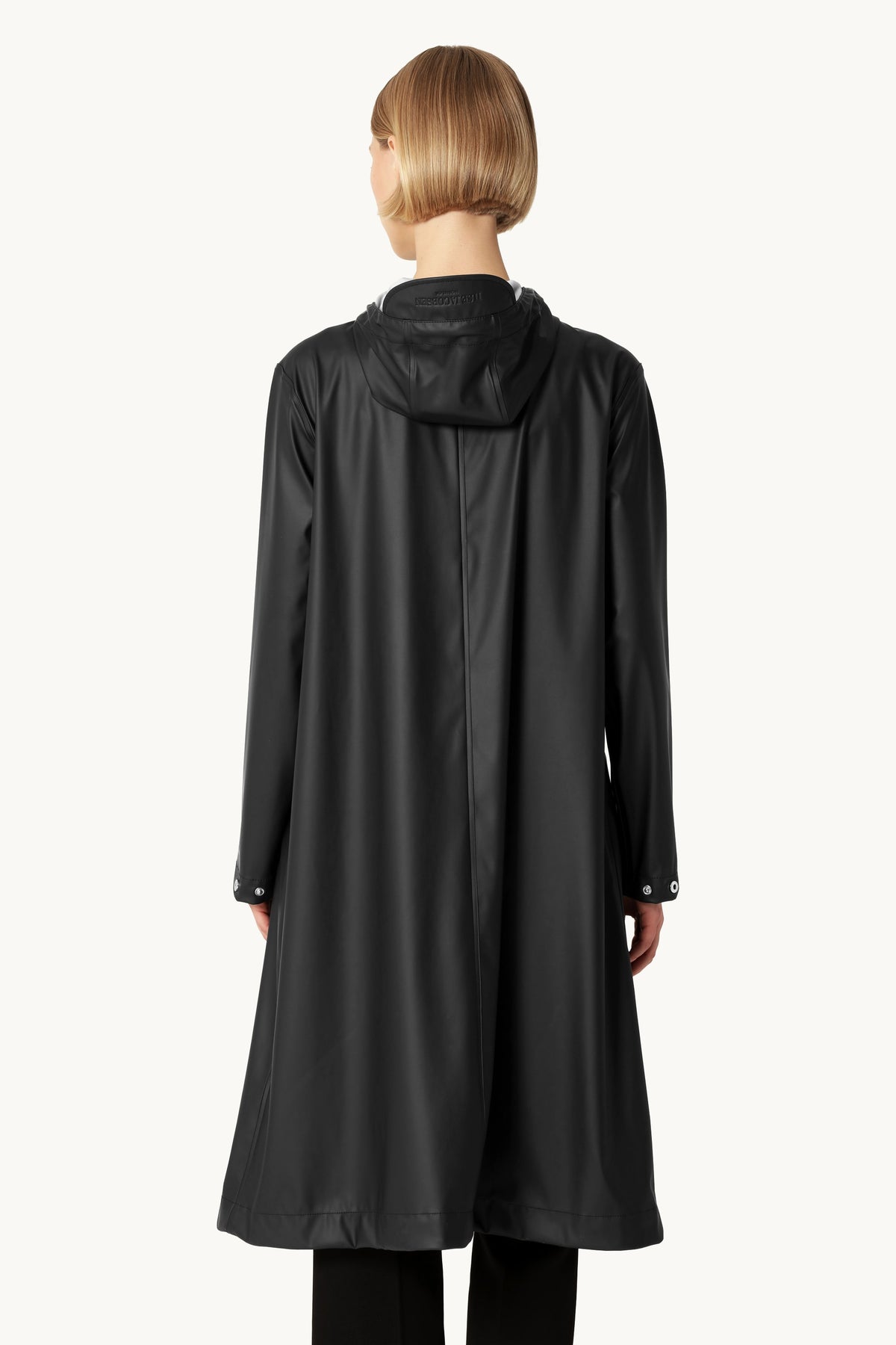 Long Rain Jacket - Black Beauty