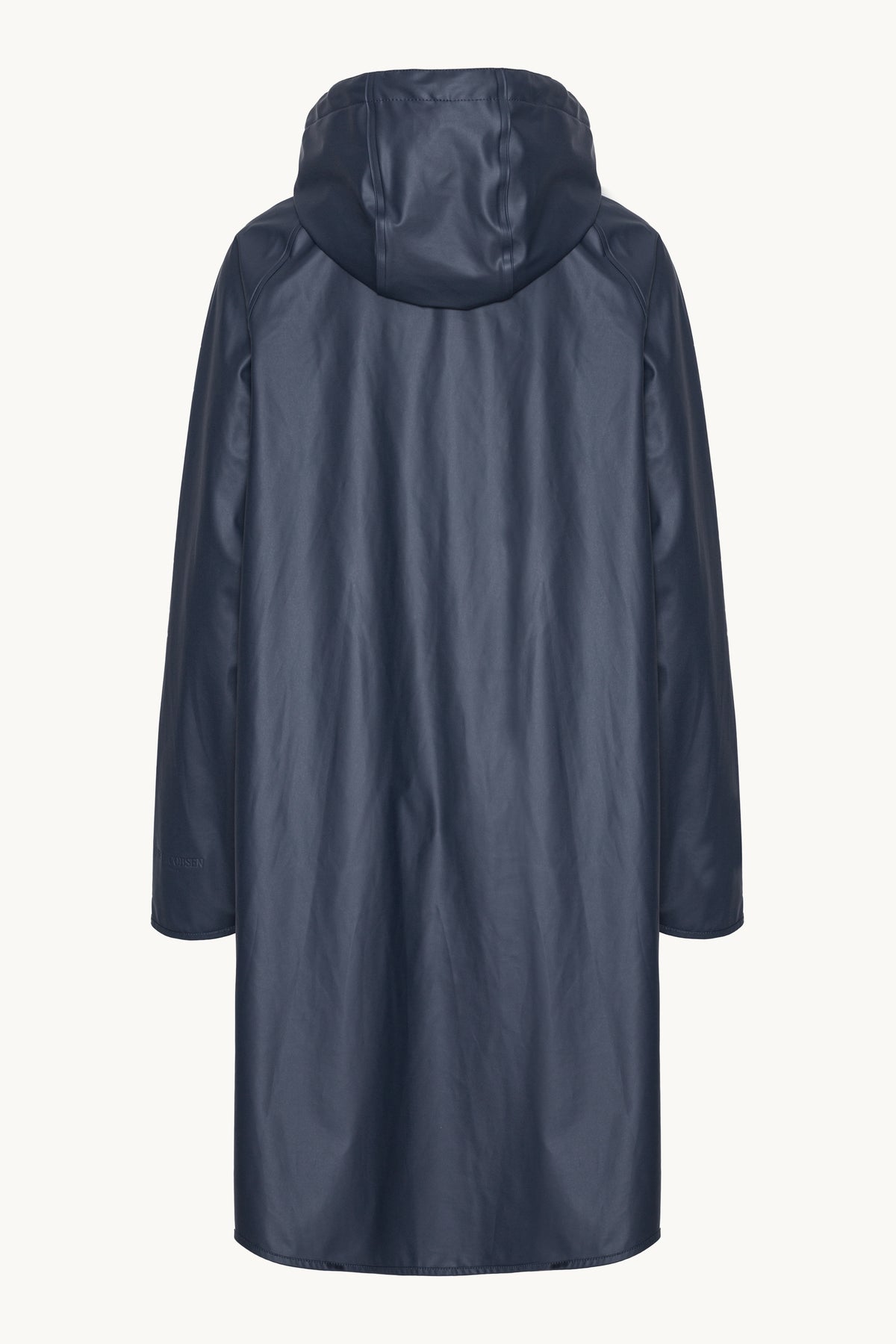 A-lined Raincoat with Detachable Hood - Ombre Blue