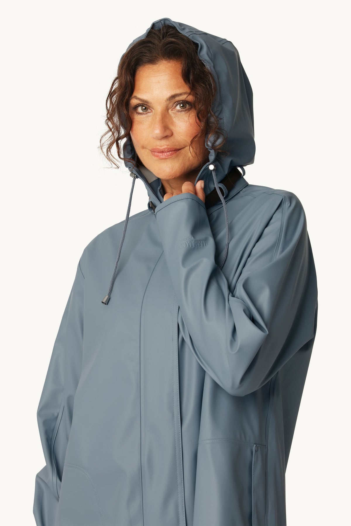 Raincoat - Grey Blue