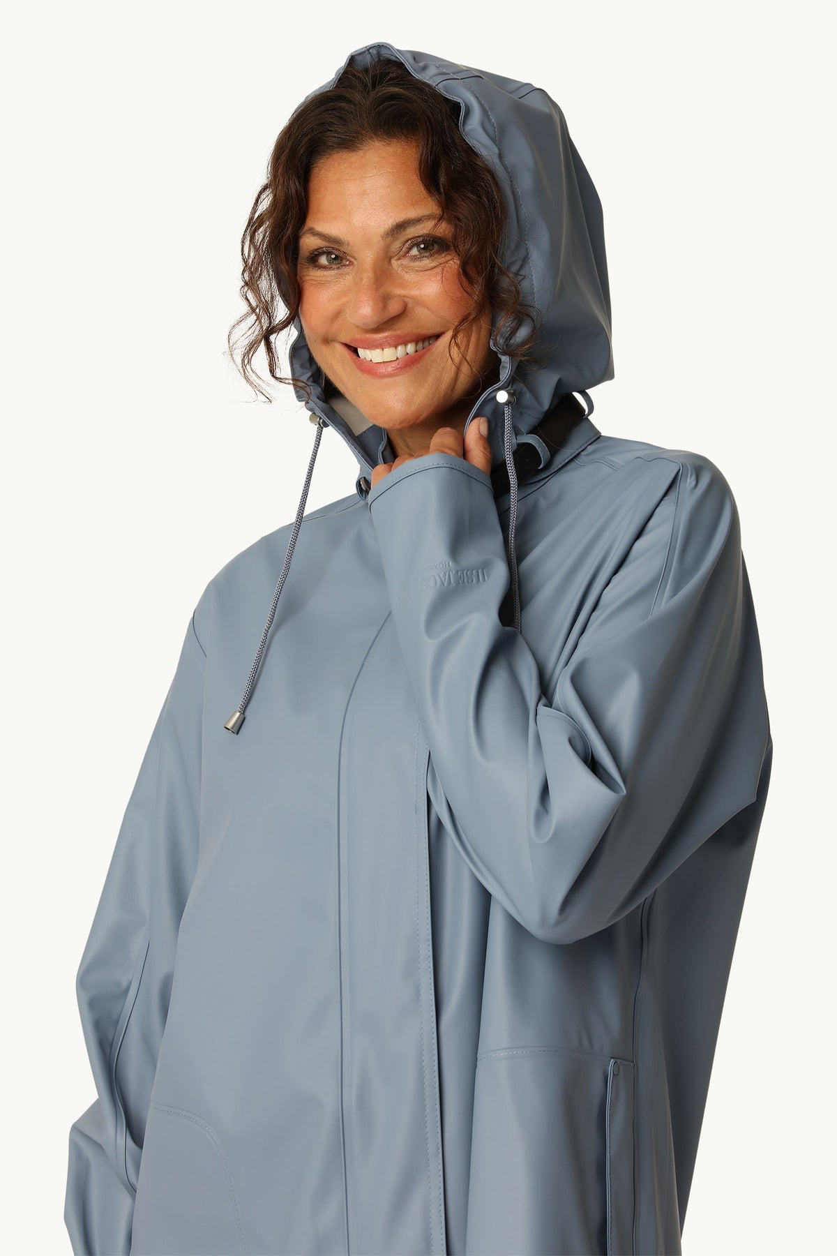 Raincoat - Grey Blue