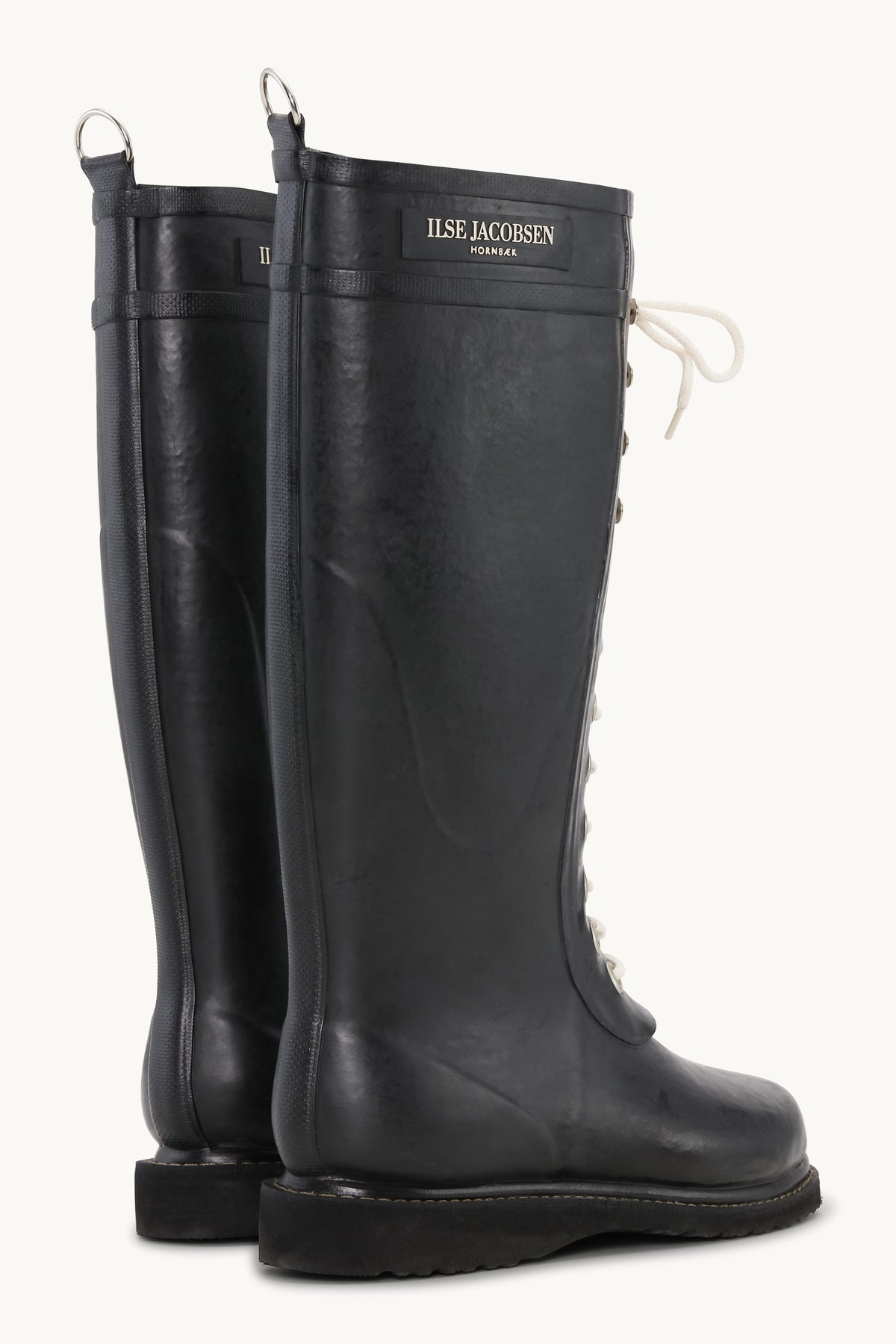 Long Rubber Boots - Black