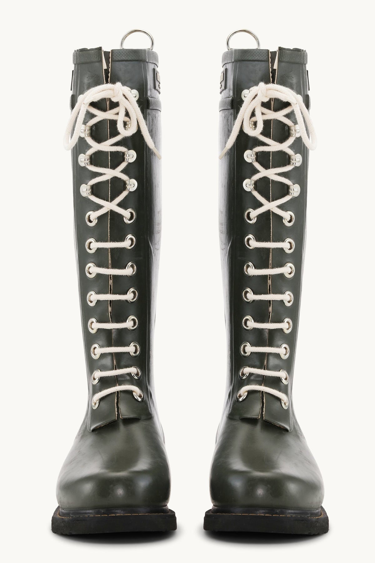 Long Rubber Boots - Army