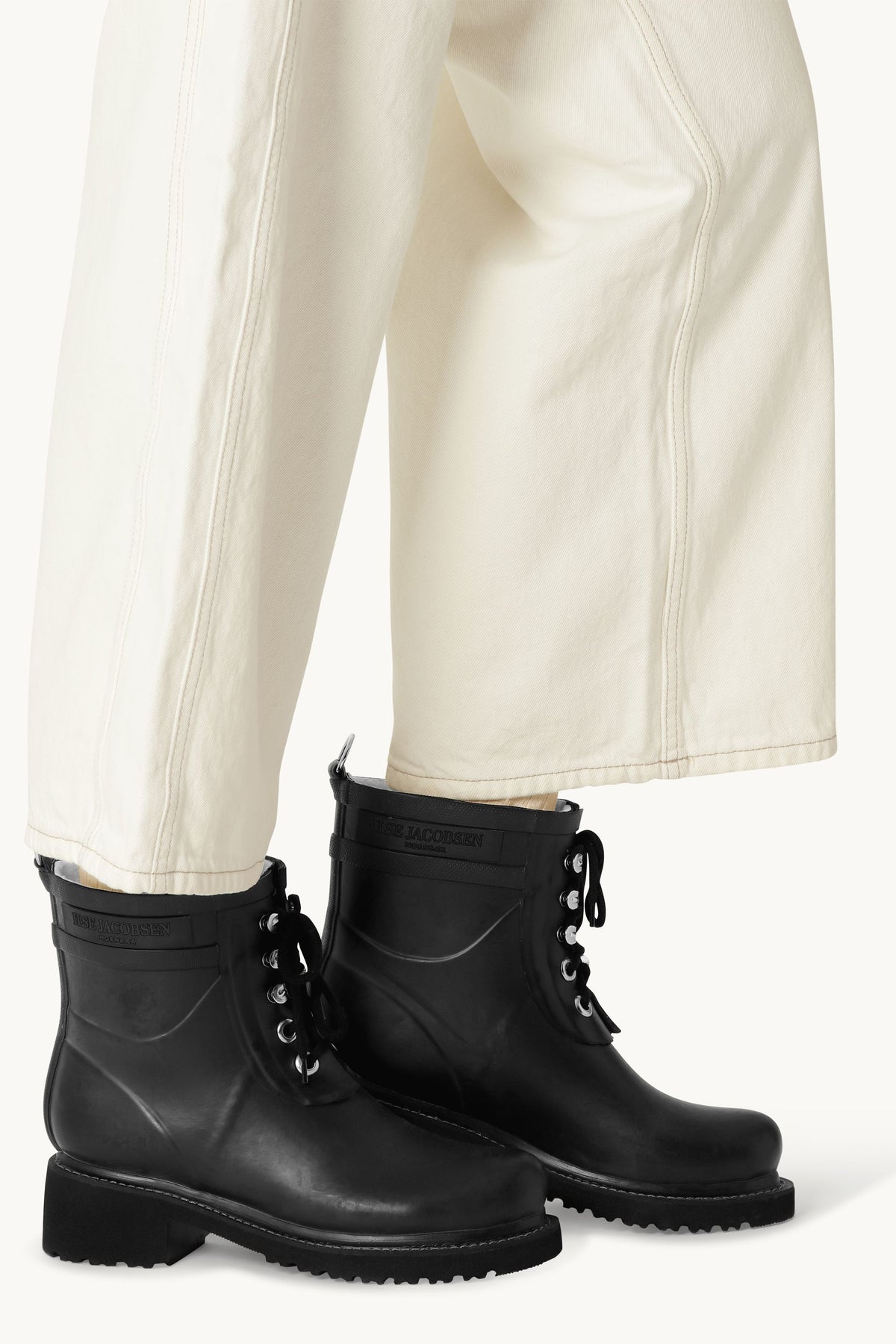 Short Rubber Boots - Black Black
