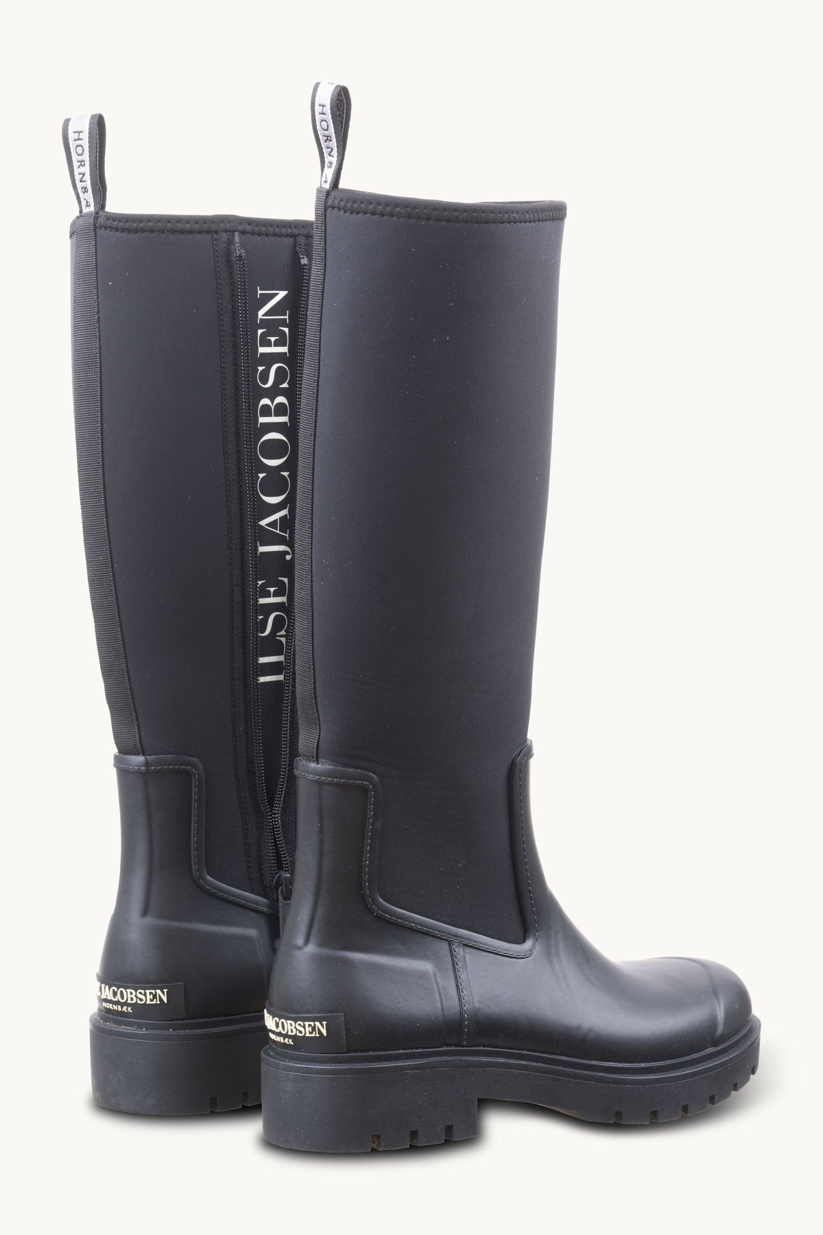 Neoprene Rain Boot - Black Black
