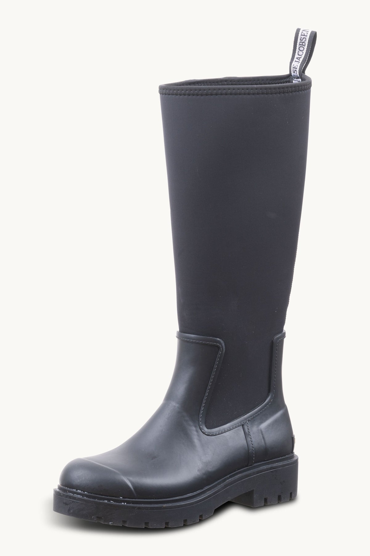 Neoprene Rain Boot - Black Black