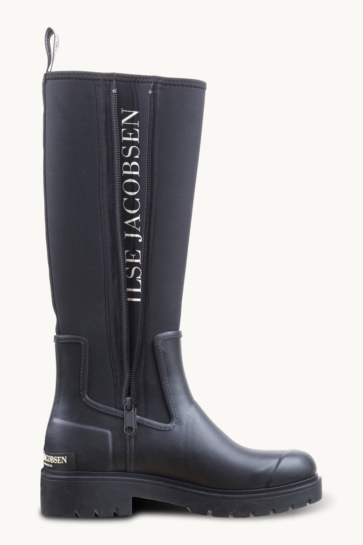 Neoprene Rain Boot - Black Black
