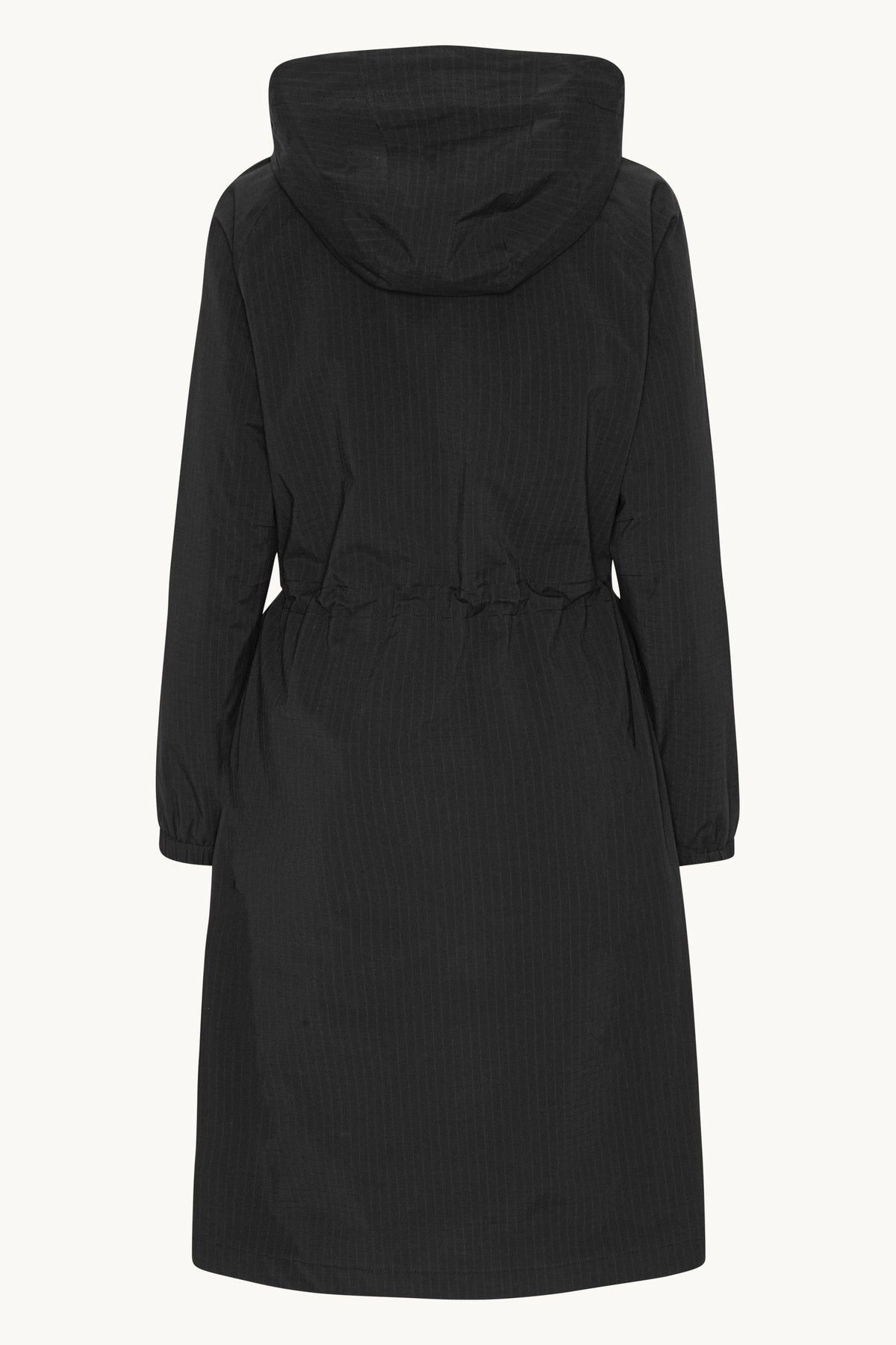 Long Winter Coat - Black Beauty