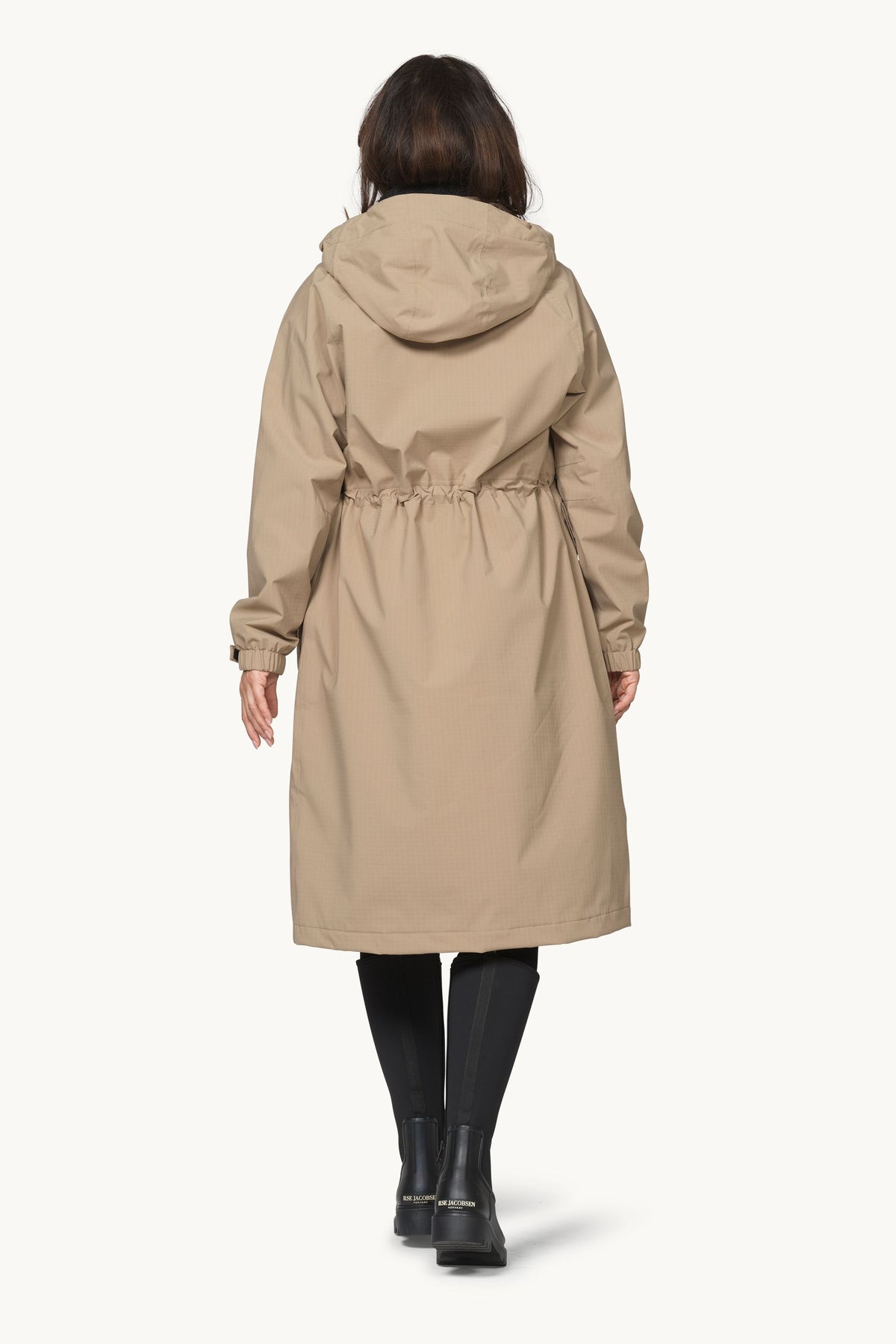 Long Winter Coat - Greige
