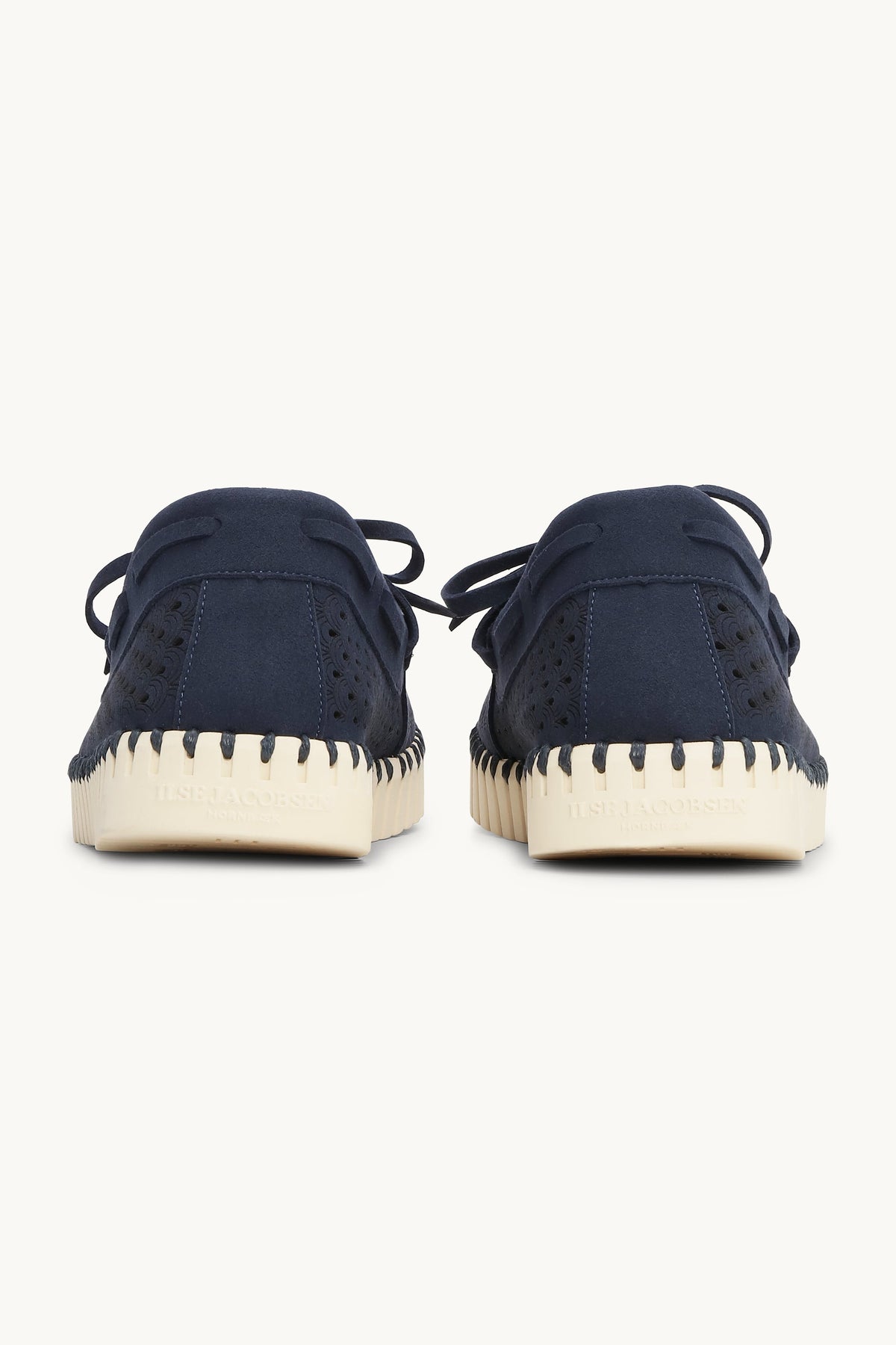 Tulip Sailor Shoe - Dark Indigo Pearled Ivory