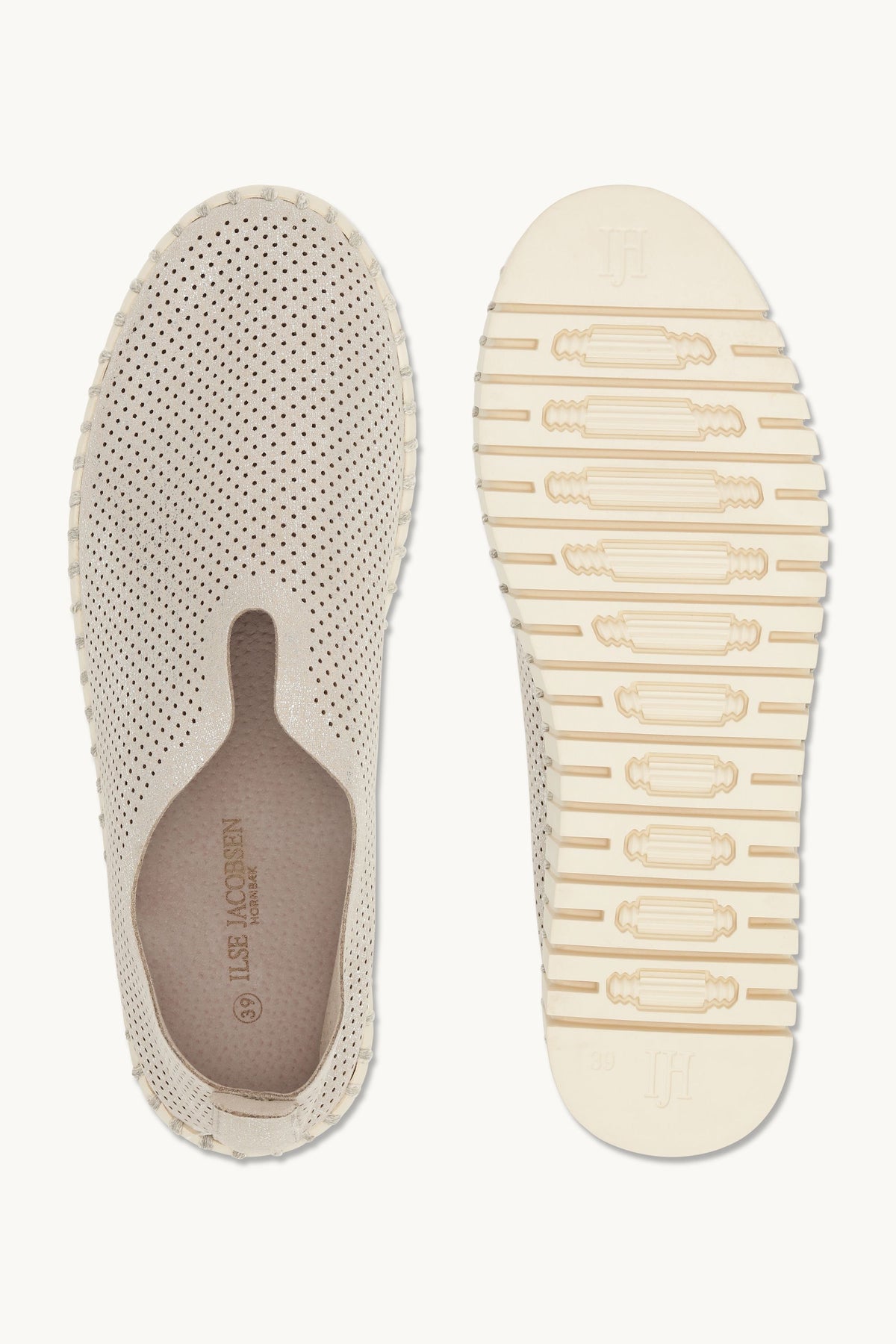 Tulip Glimmer - Silver Pearled Ivory
