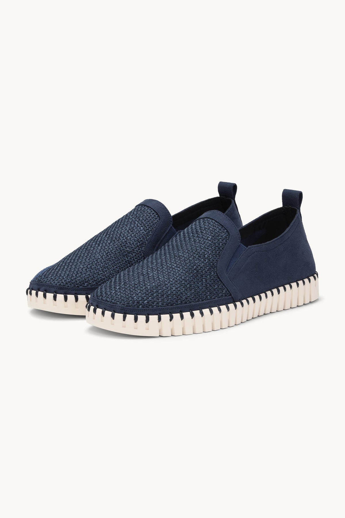 Tulip Slip-On Men - Ensign Blue Pearled Ivory