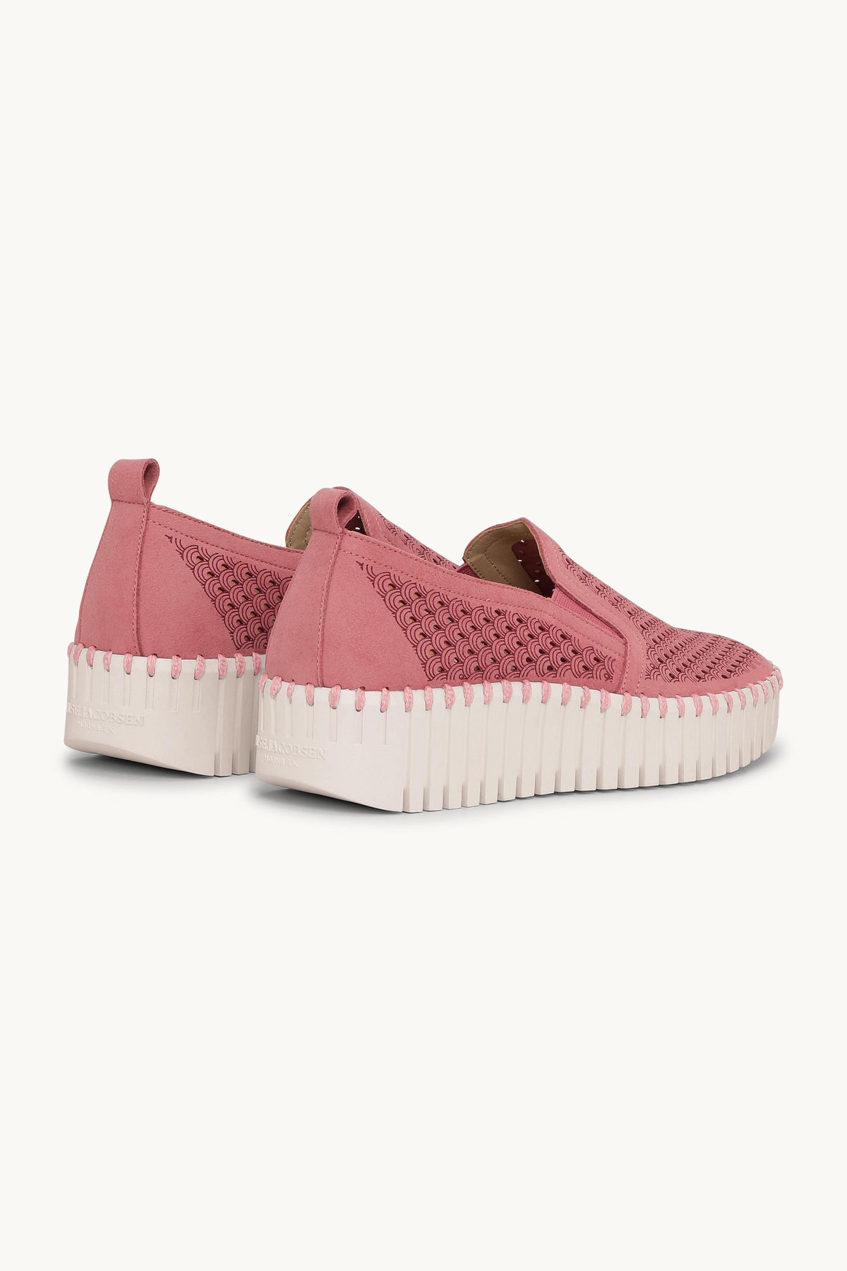 Tulip Slip-On - Rouge Pearled Ivory
