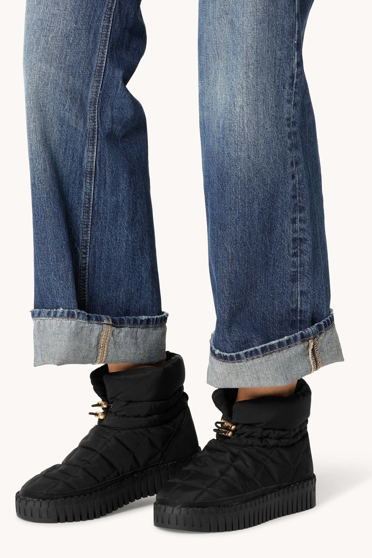 Tulip Padded Winter Boot - Black Black